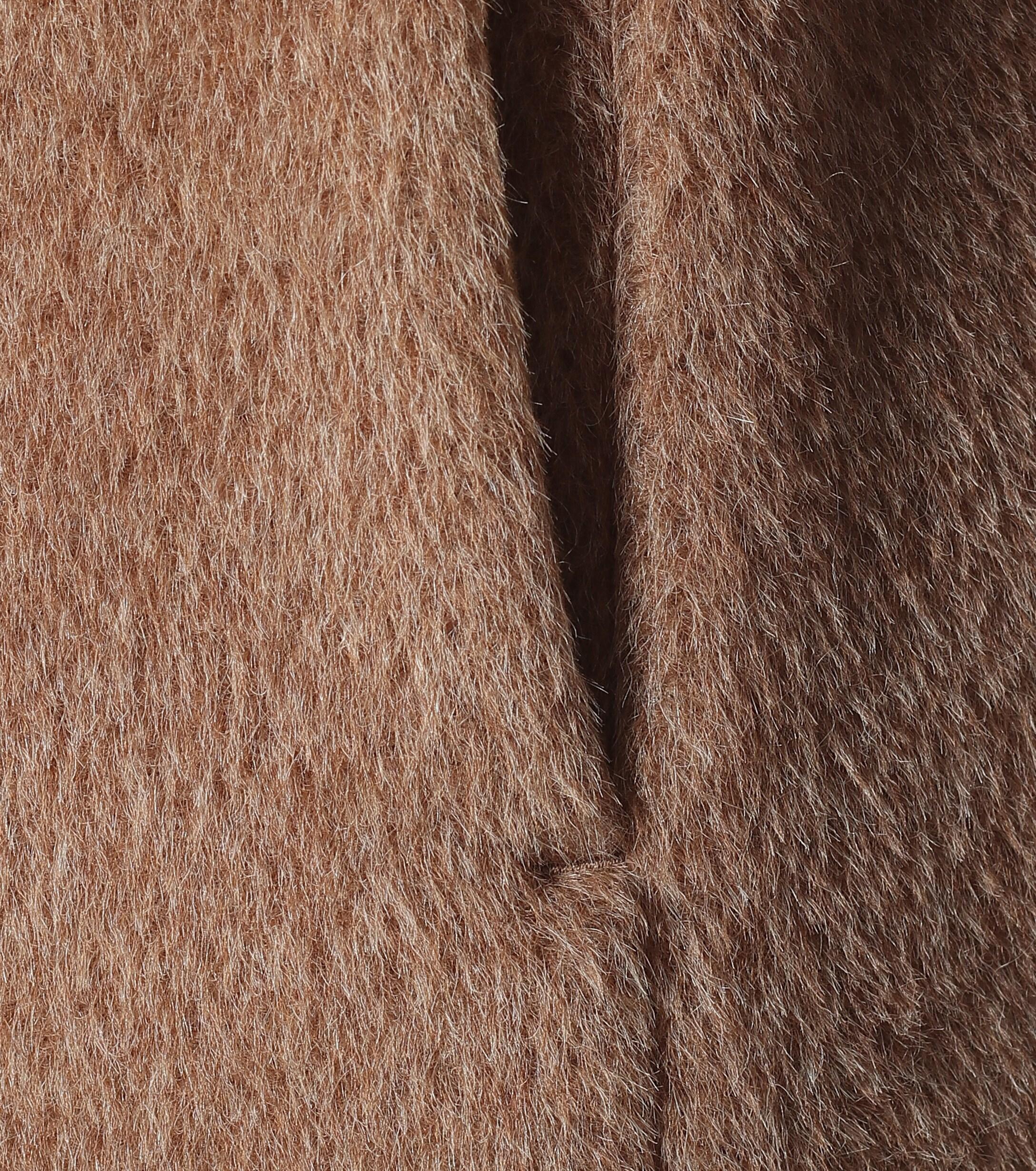 Max Mara Locri Alpaca And Wool Coat in Brown - Lyst