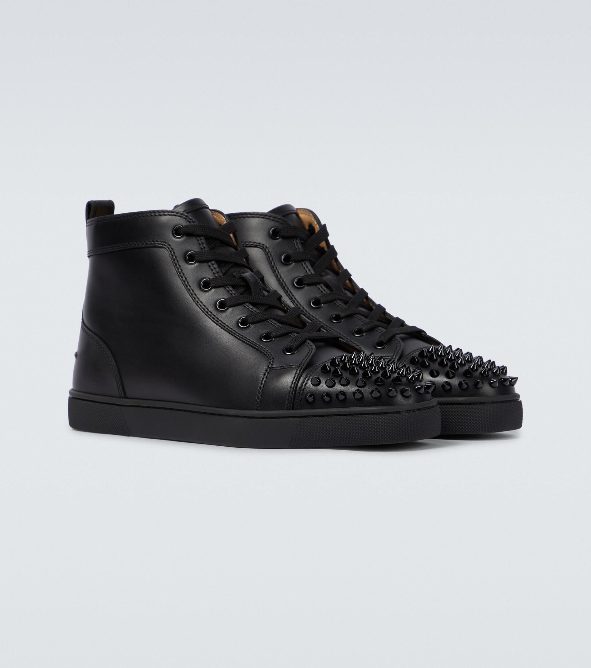 black junior louboutin