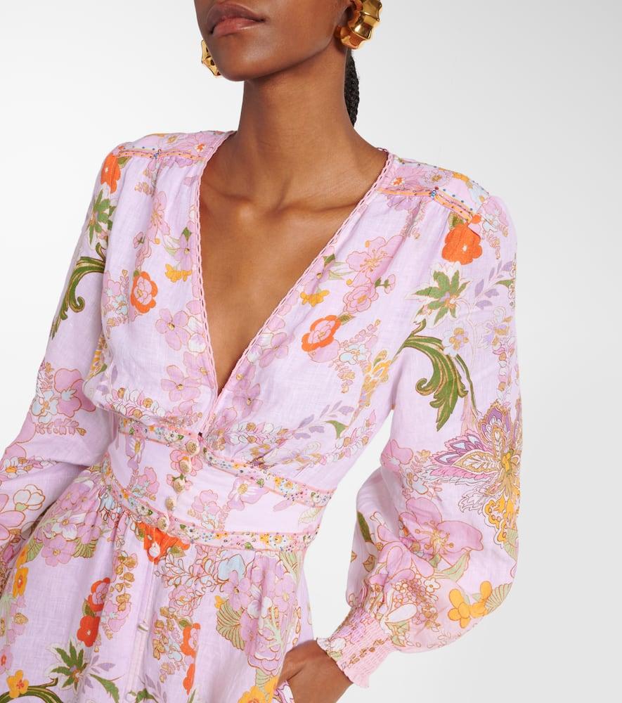 Embellished floral maxi dress online