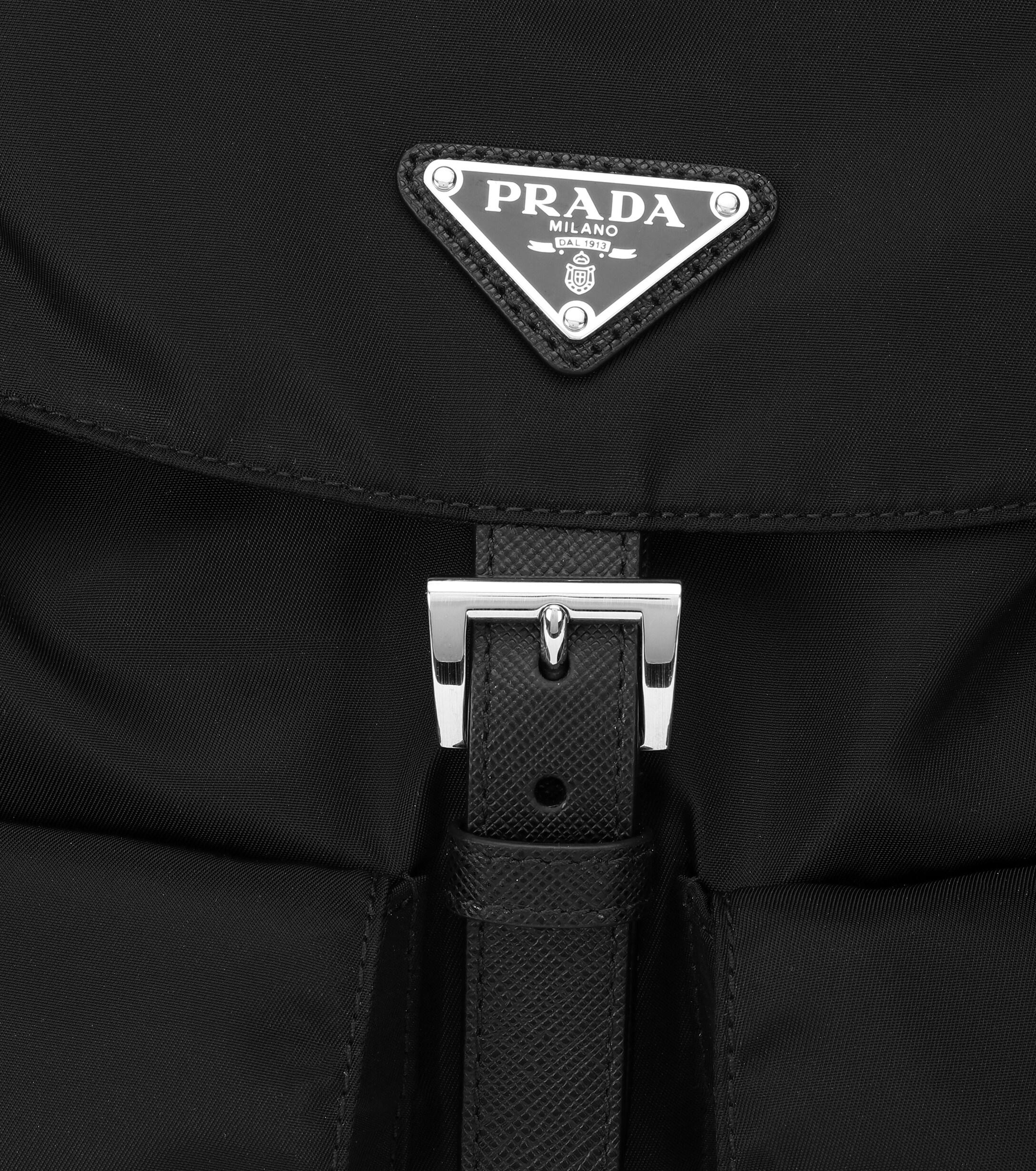 Prada Synthetic Nylon Backpack in Black Lyst