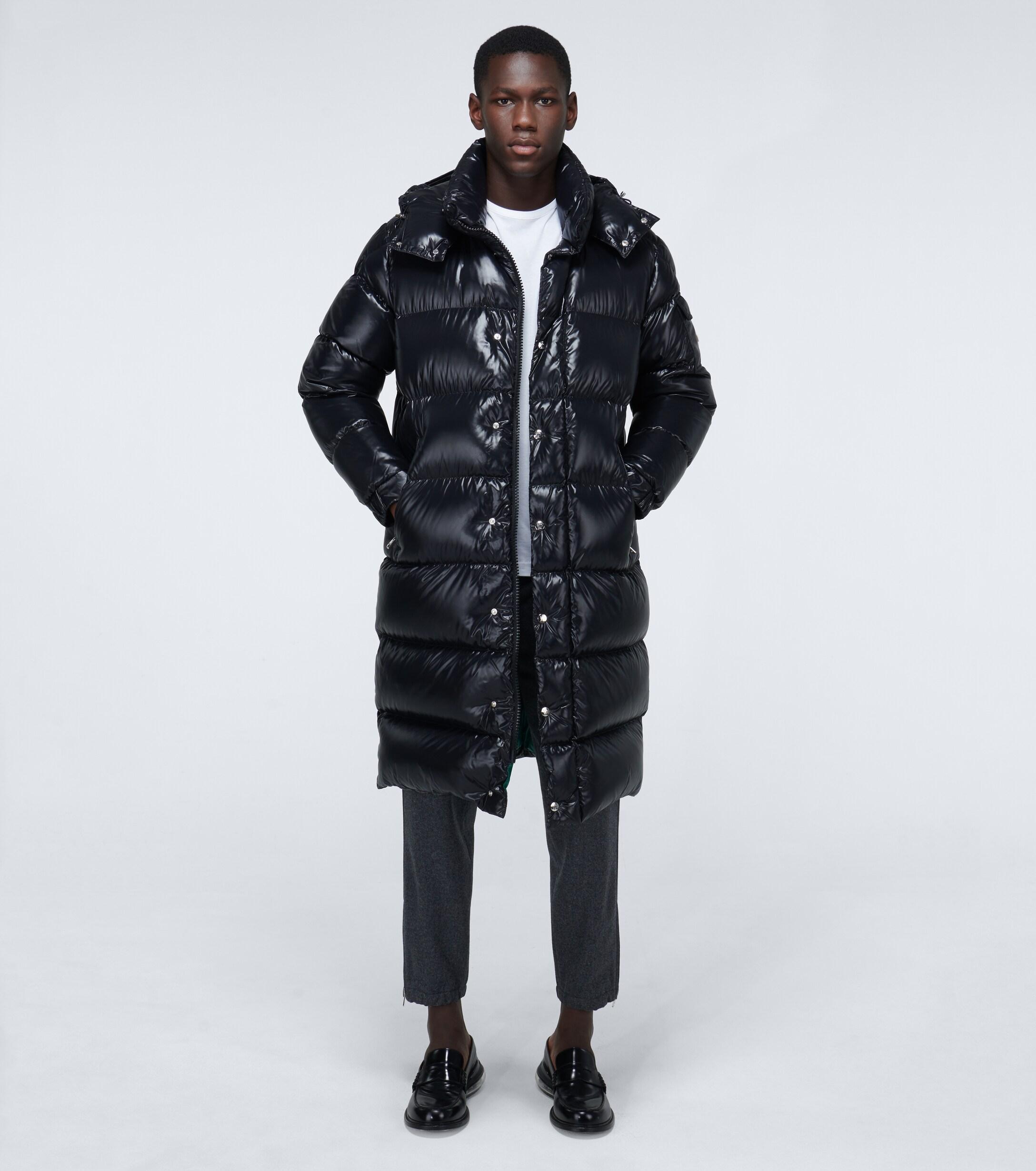 Moncler Hanoverian Quilted Coat in Black for Men - Lyst