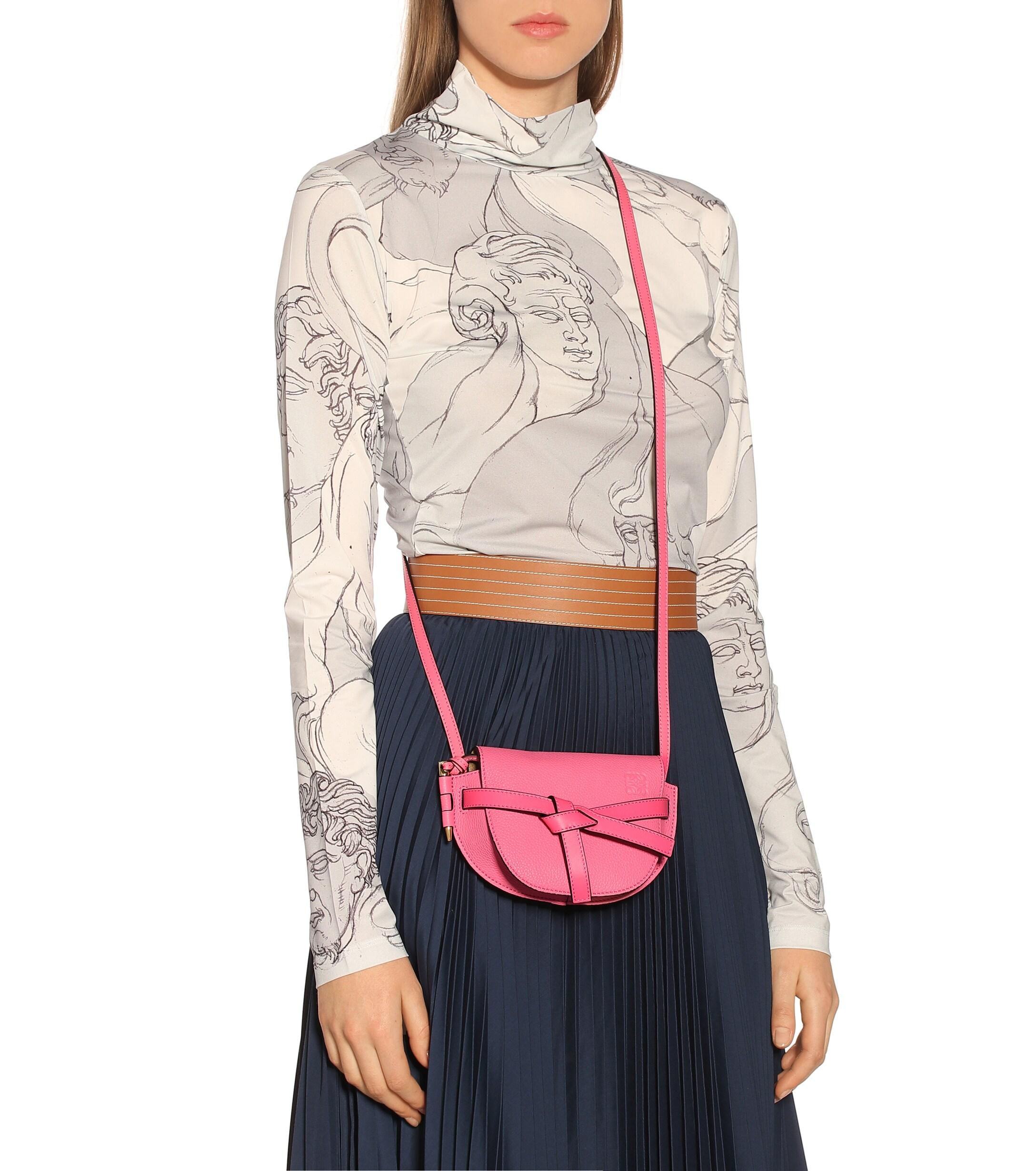 loewe gate bag pink