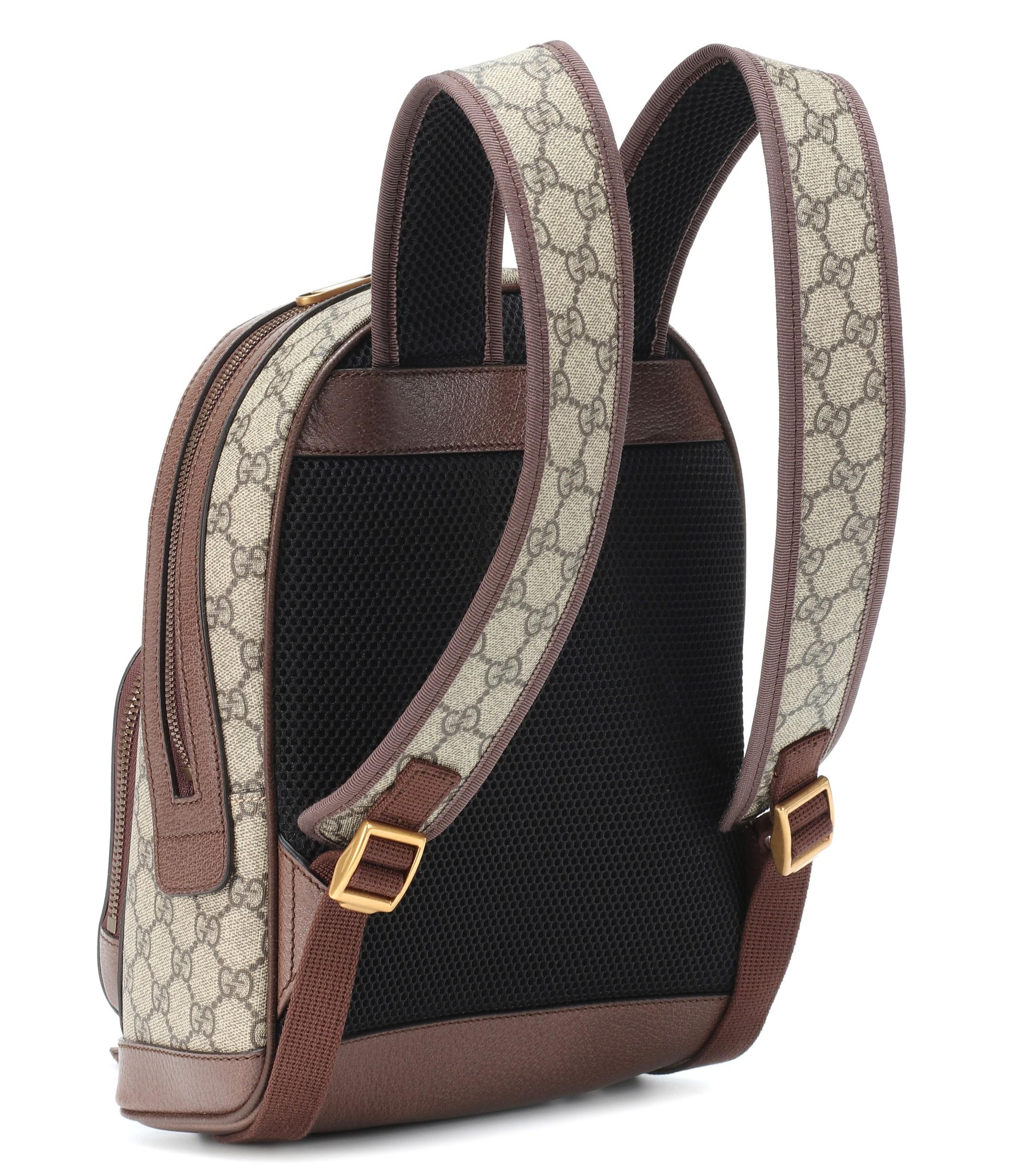 Gucci Ophidia GG Small Backpack Brown