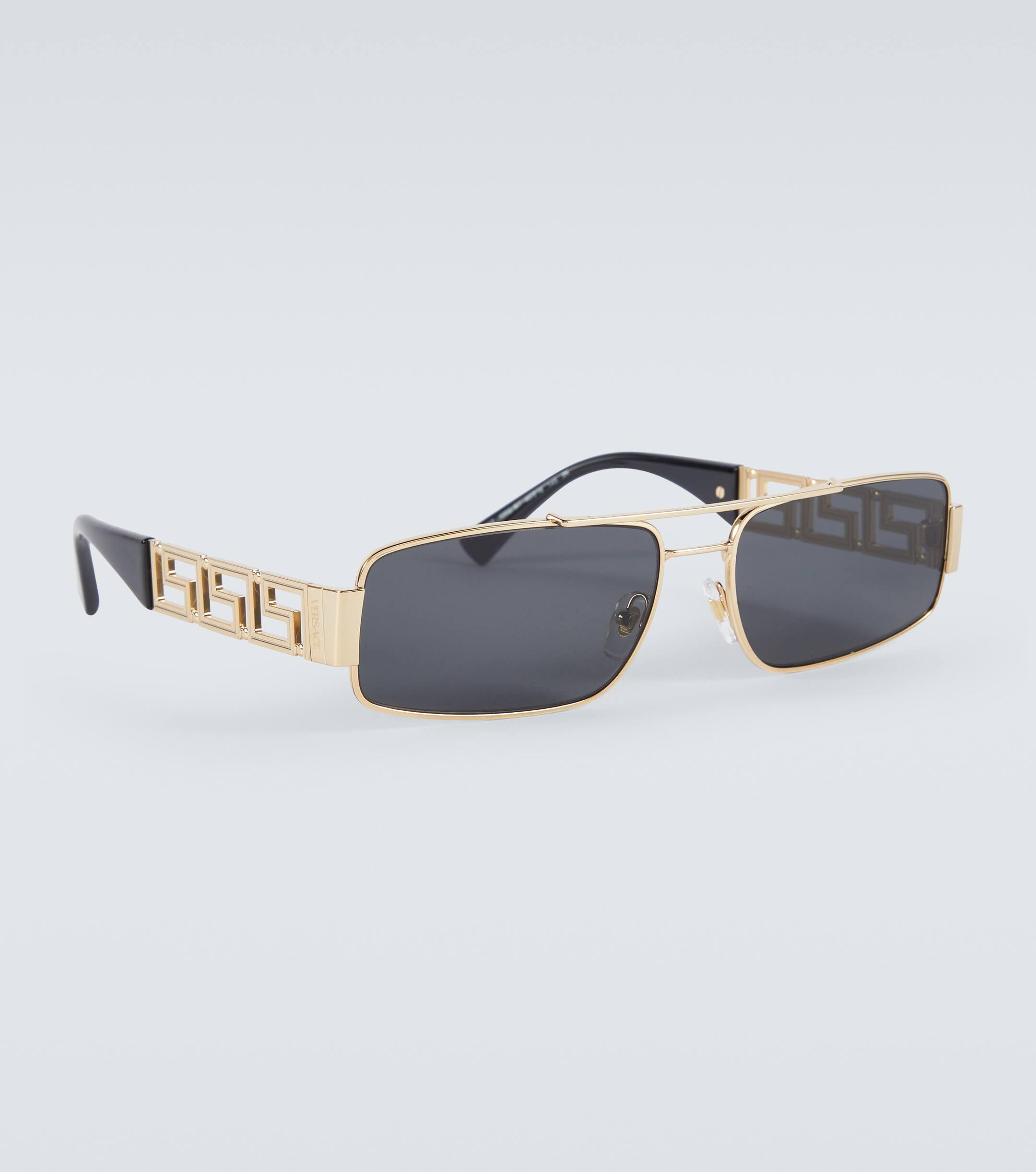 Greca Rectangular Sunglasses
