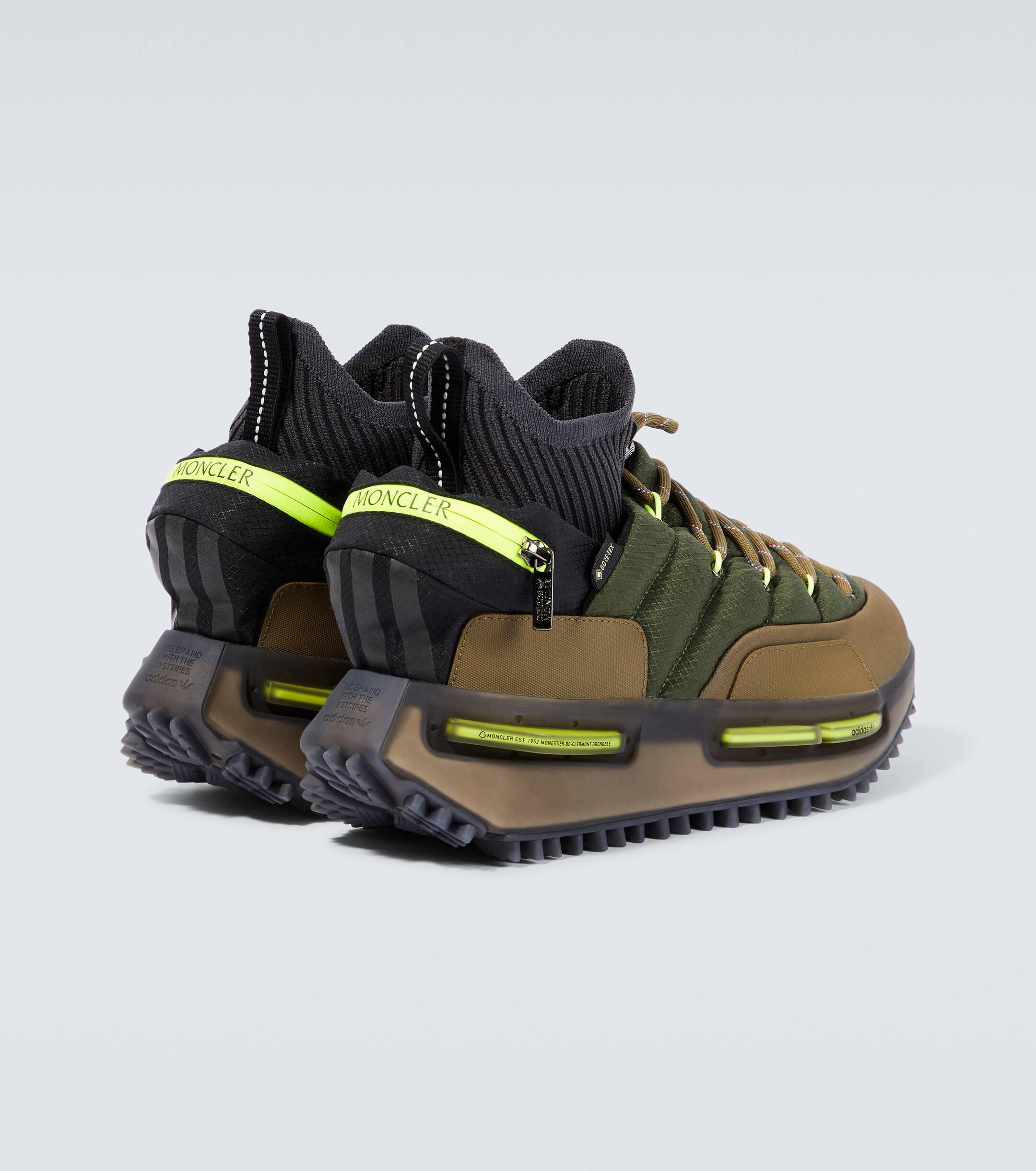 Moncler Genius X Adidas Nmd Runner High-top Sneakers in Green for Men |  Lyst Canada