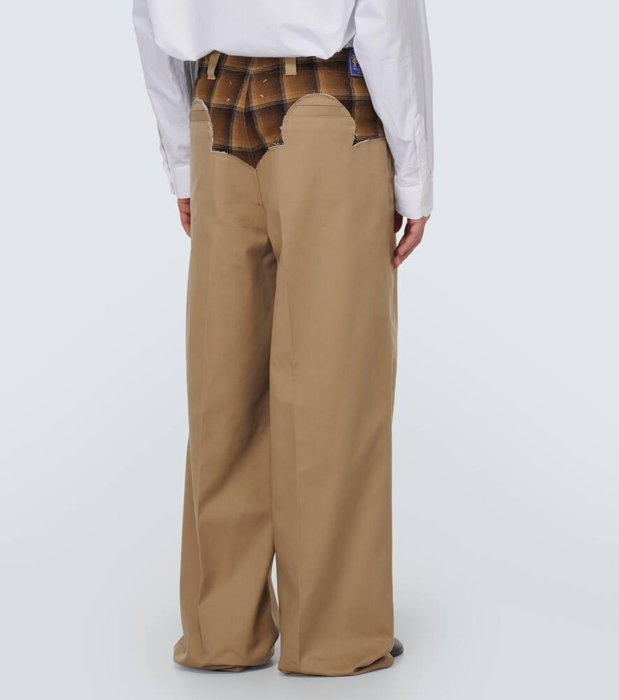 Maison Margiela X Pendleton Wide-Leg Pants in Natural for Men | Lyst