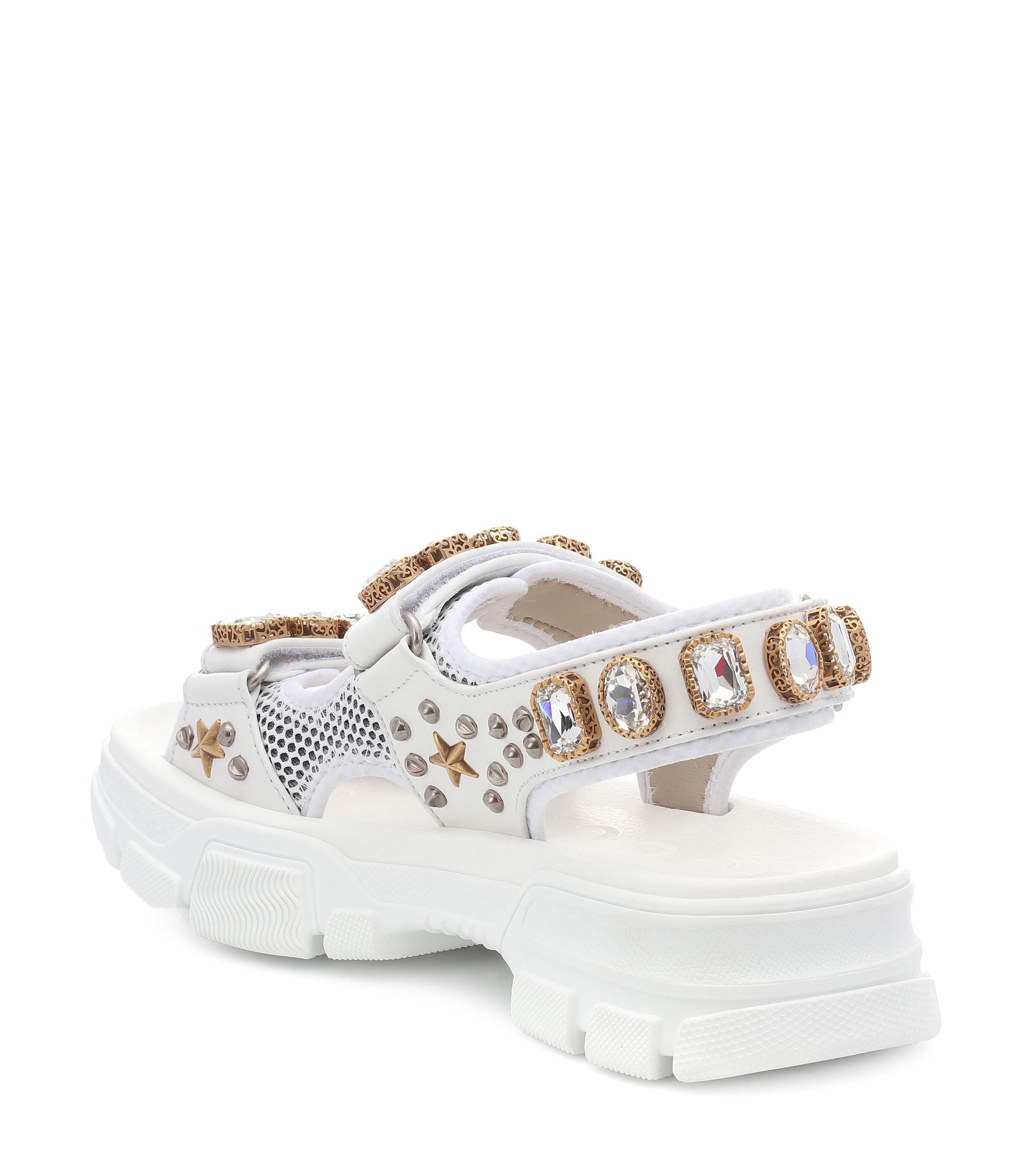gucci aguru sandals