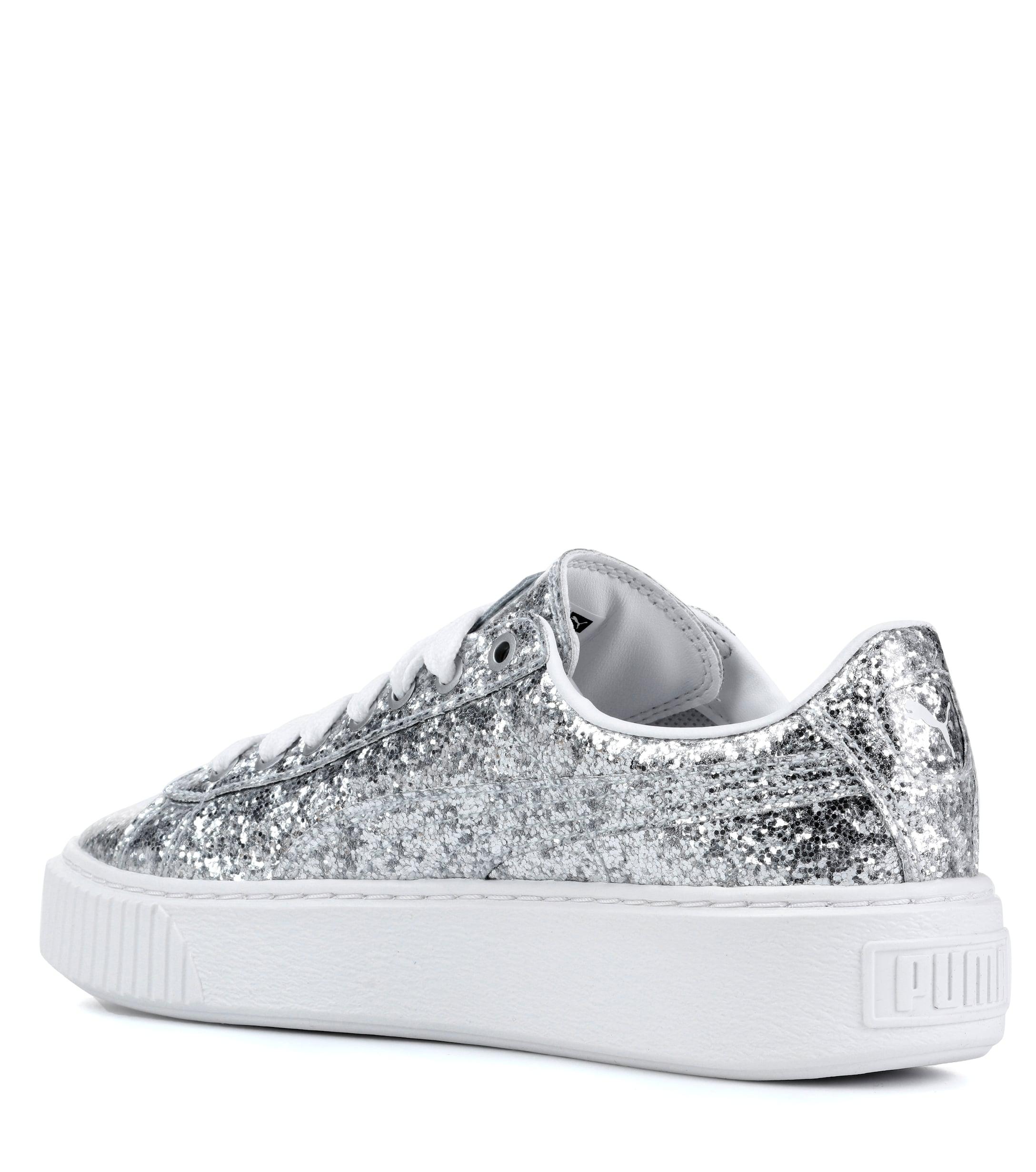 Baskets à paillettes PUMA en coloris Métallisé | Lyst