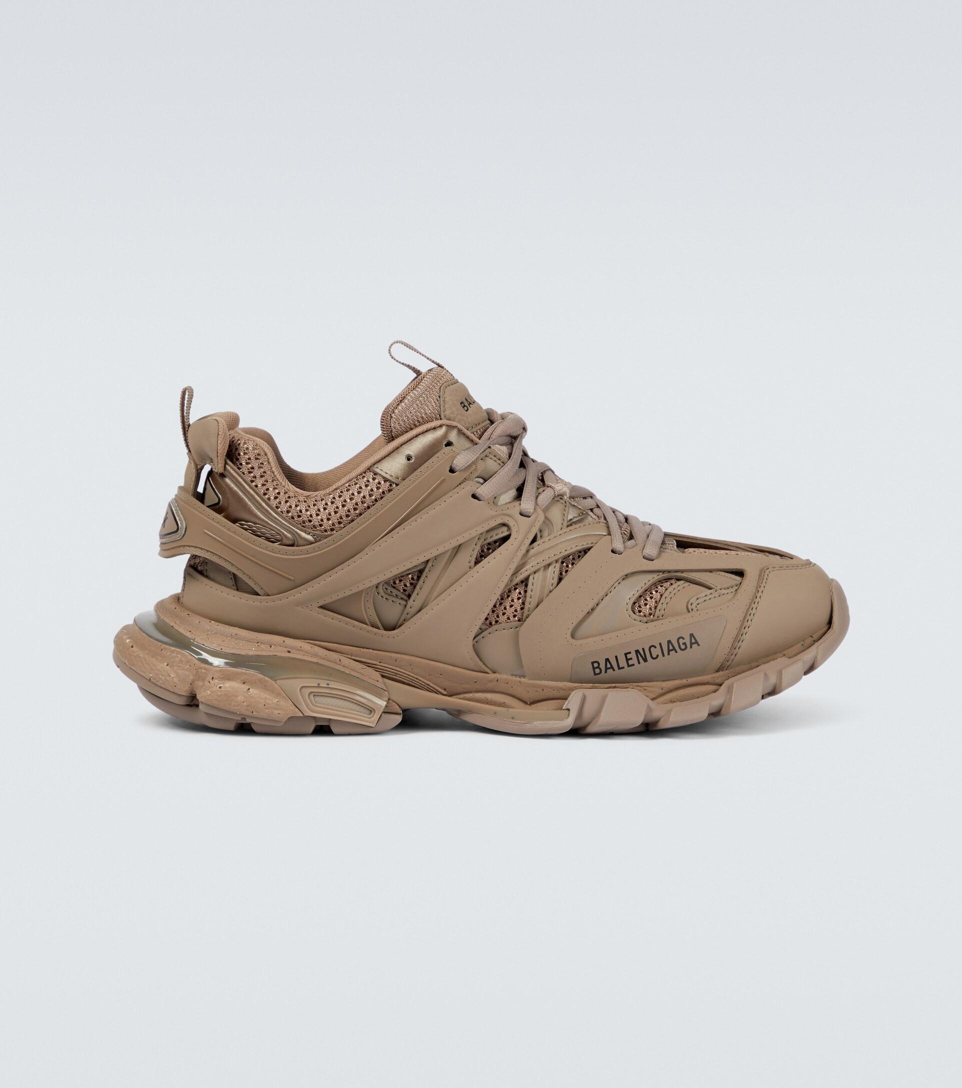 Balenciaga Track Sneakers in Brown for Men | Lyst