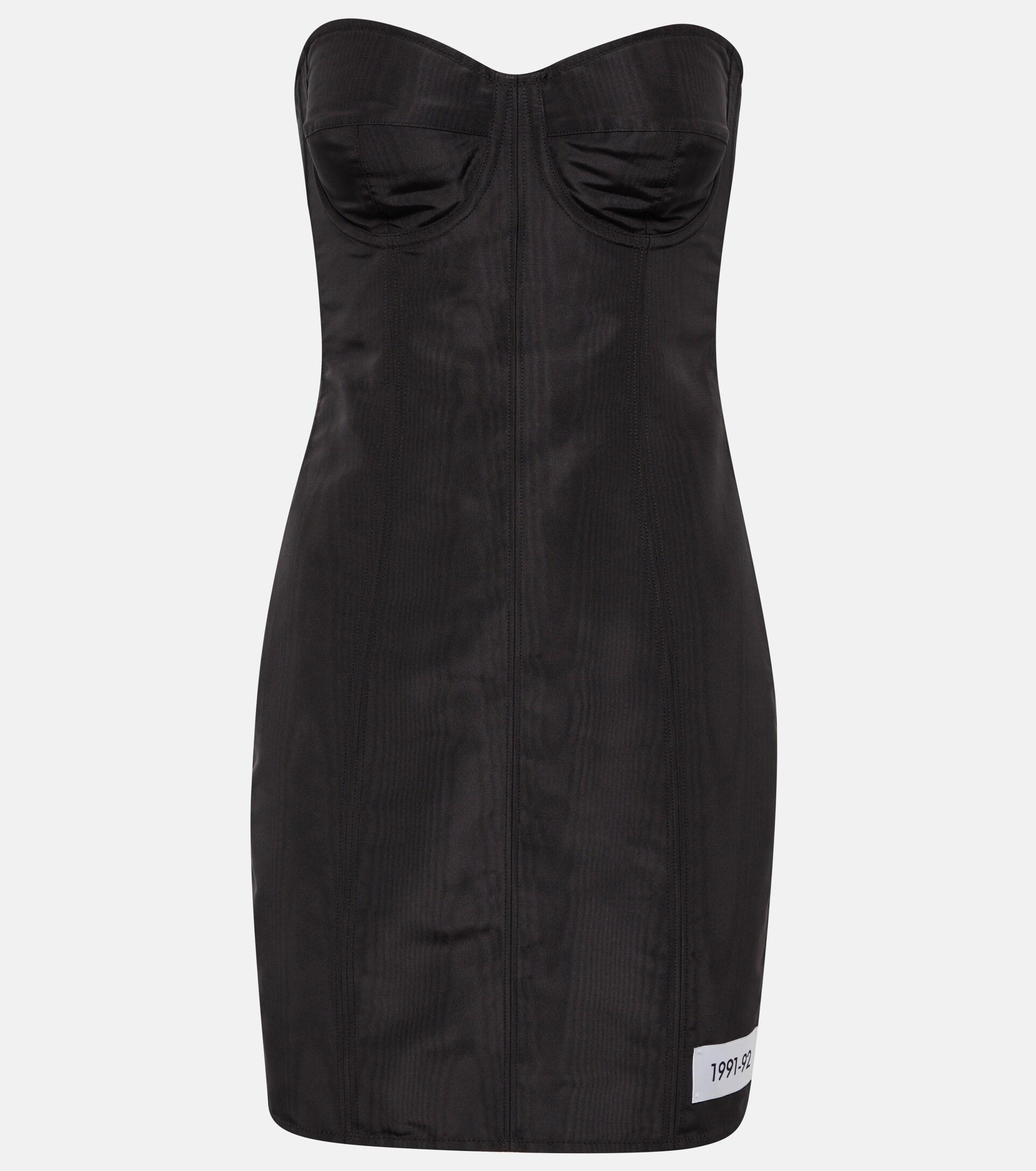 Dolce & Gabbana X Kim Moire Minidress in Black | Lyst