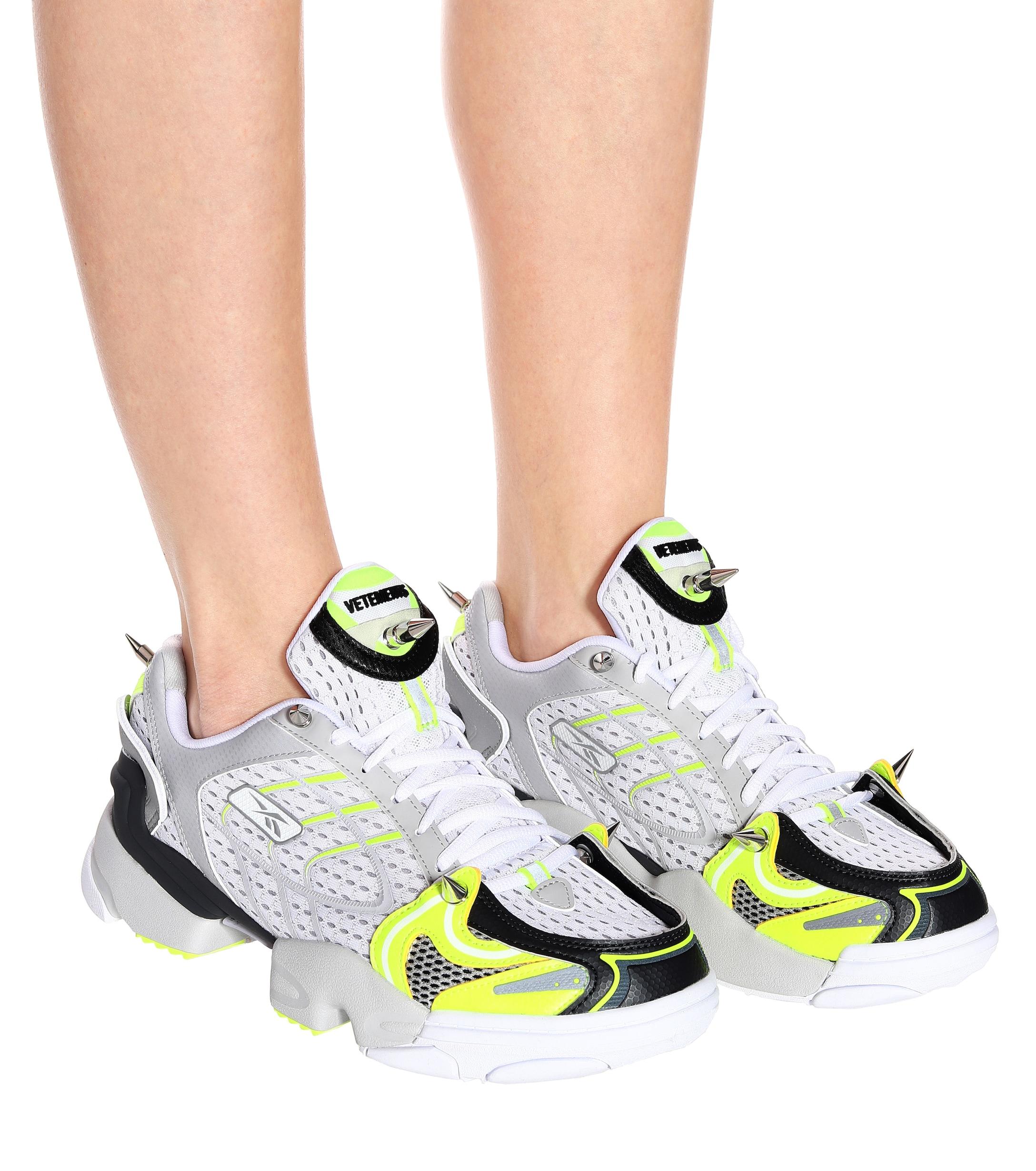 Vetements X Reebok Spike Runner Sneakers - Lyst