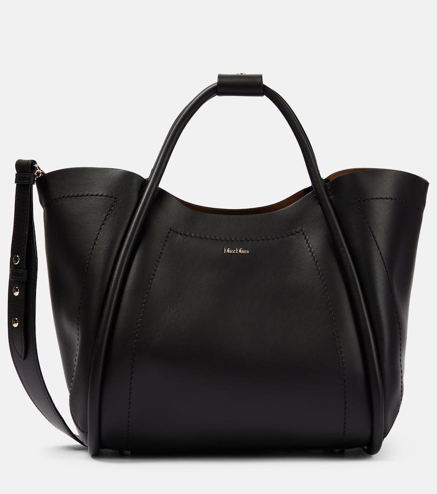 ショルダーバッグ・ポシェット MAX MARA Marine Stripe Tote Bag Max Mara Marine Medium striped tote bag Max Mara