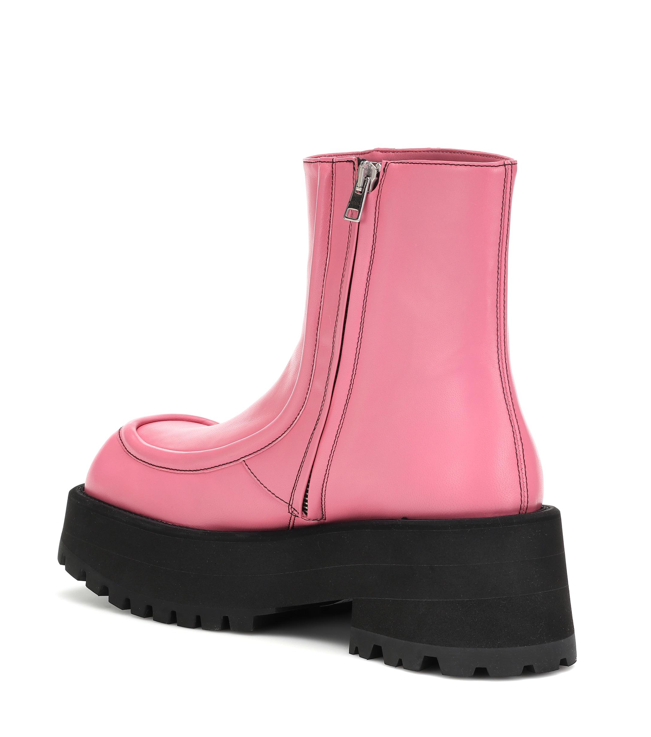 Marni pink boots Clearance