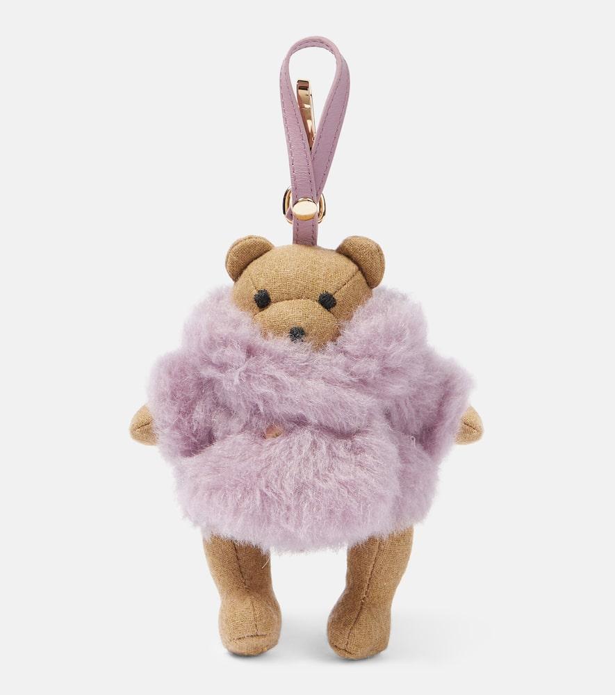 【Max Mara】 マックスマーラ Teak テディ チャーム Max Mara Teak teddy bag charm Max Mara