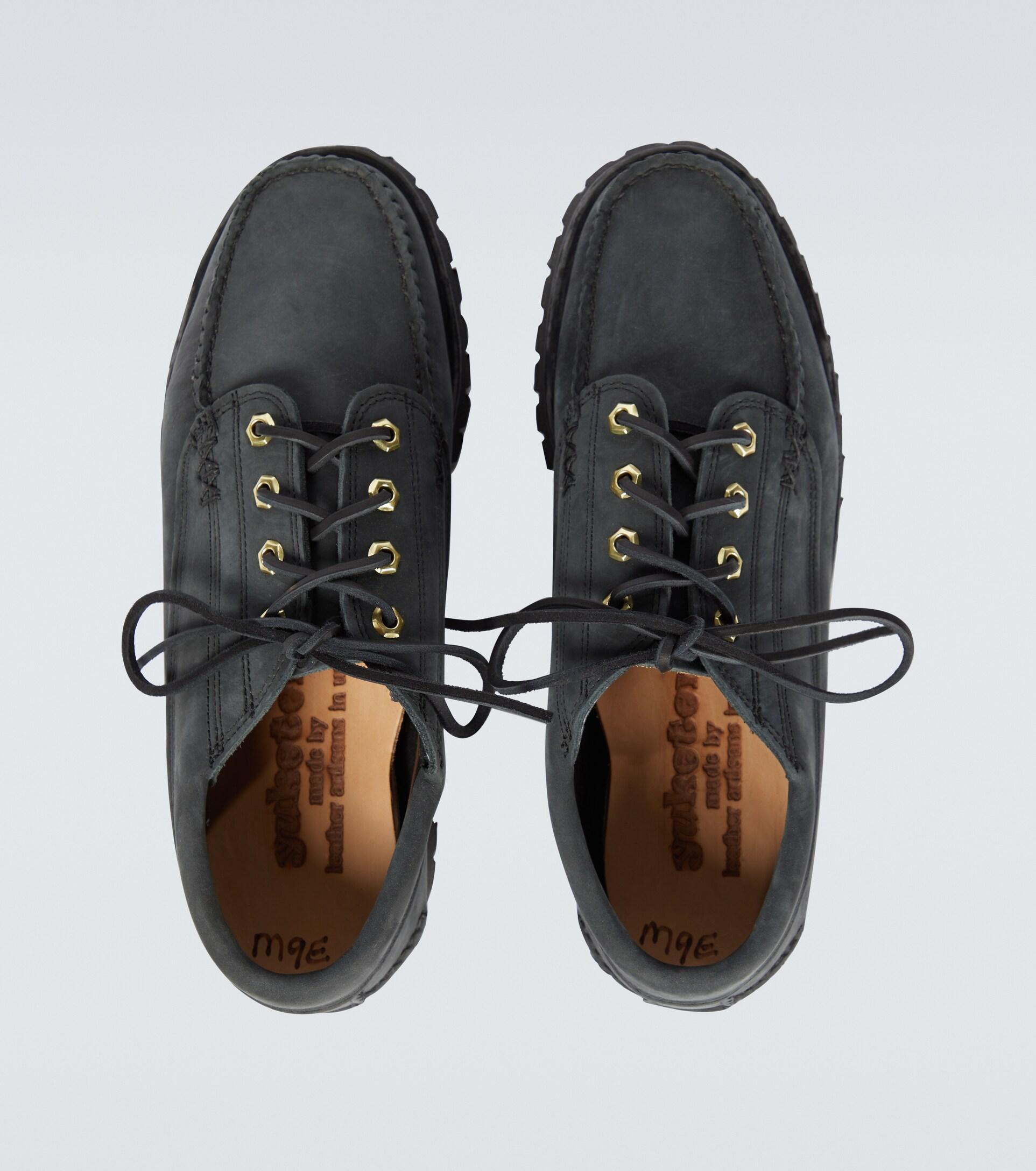 Yuketen Leather Angler Shoes With 