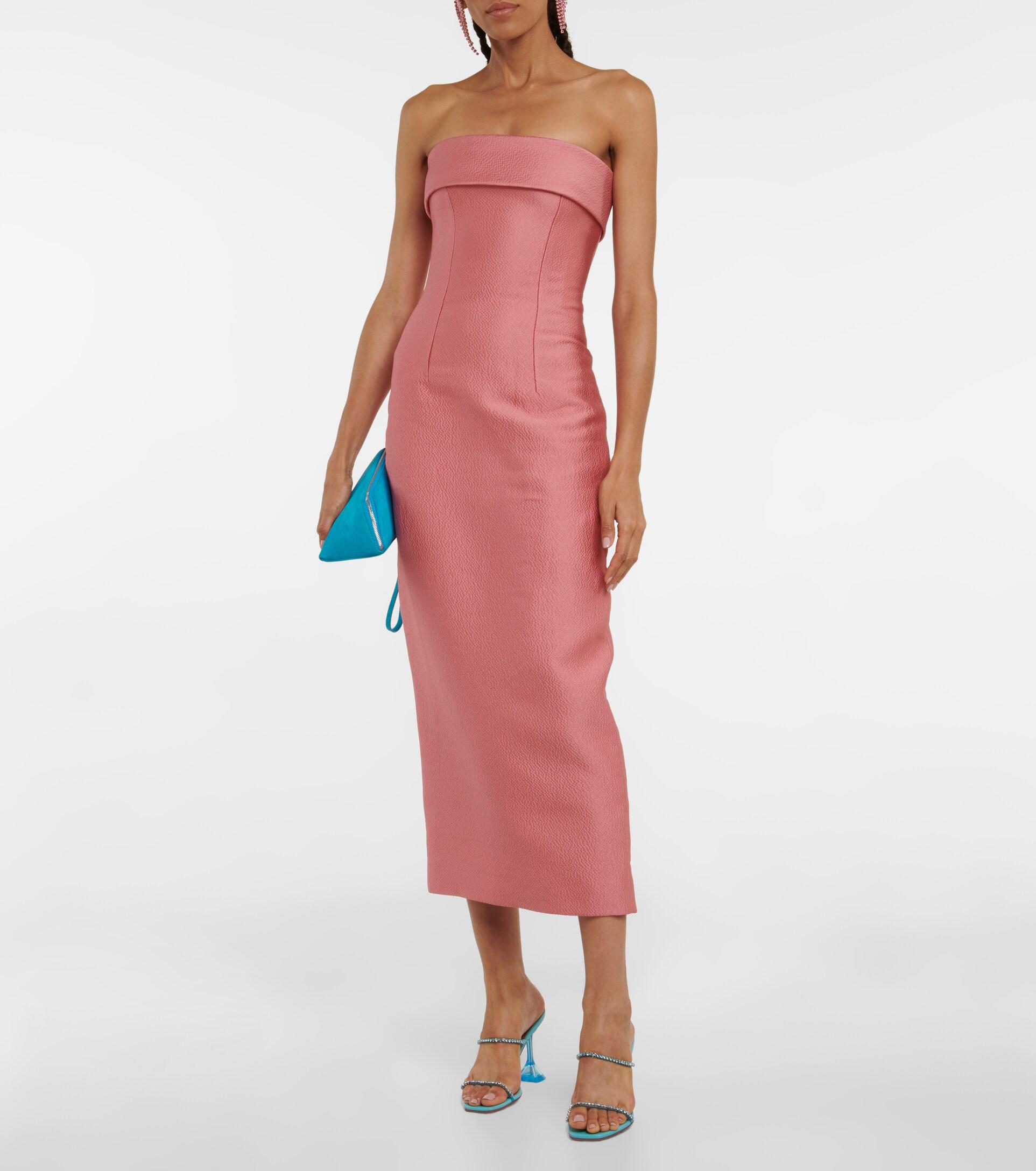 Emilia wickstead top pink dress