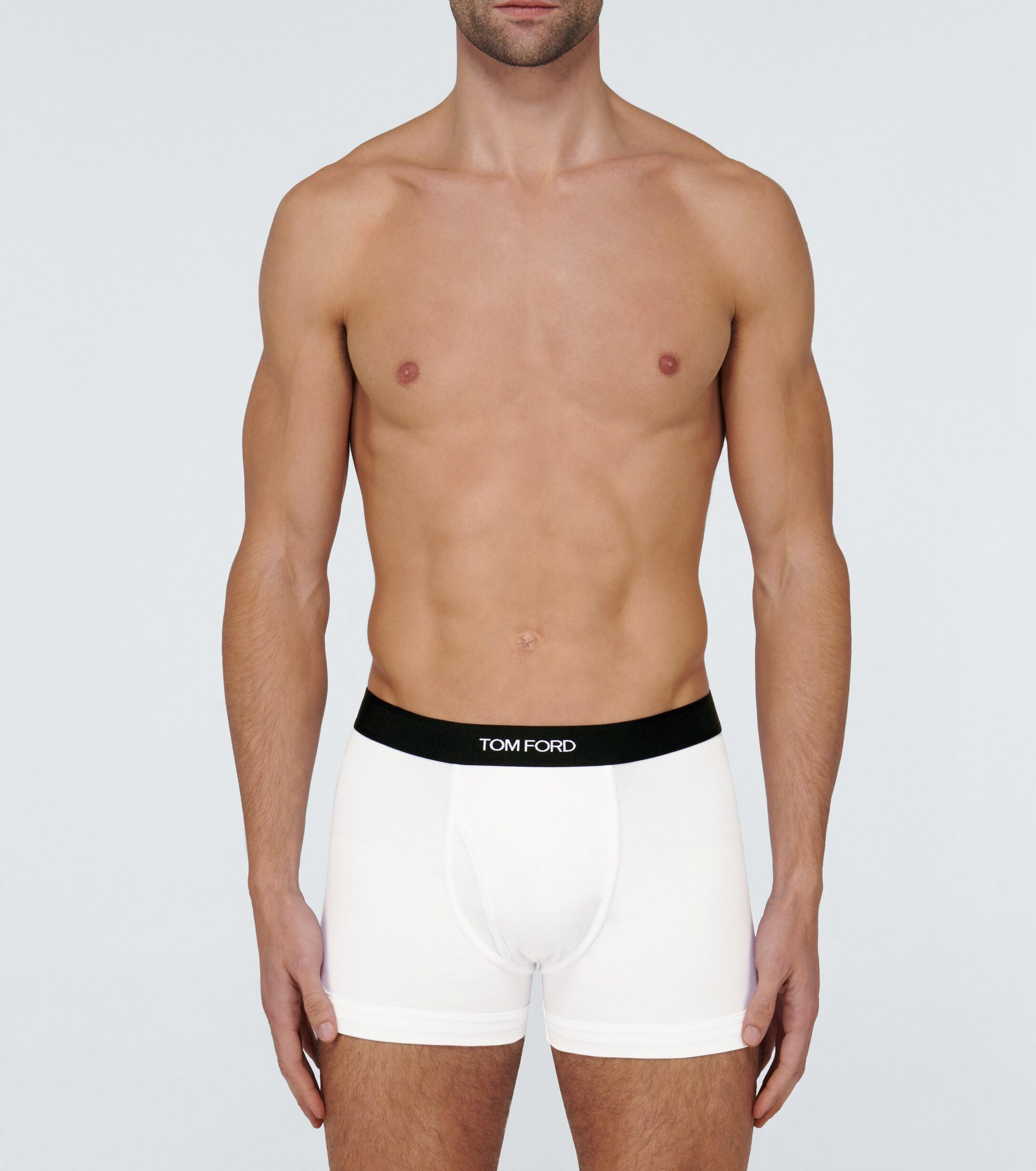 Tom Ford Two-pack Stretch-cotton Boxer Briefs in White for Men - Save 4% -  Lyst