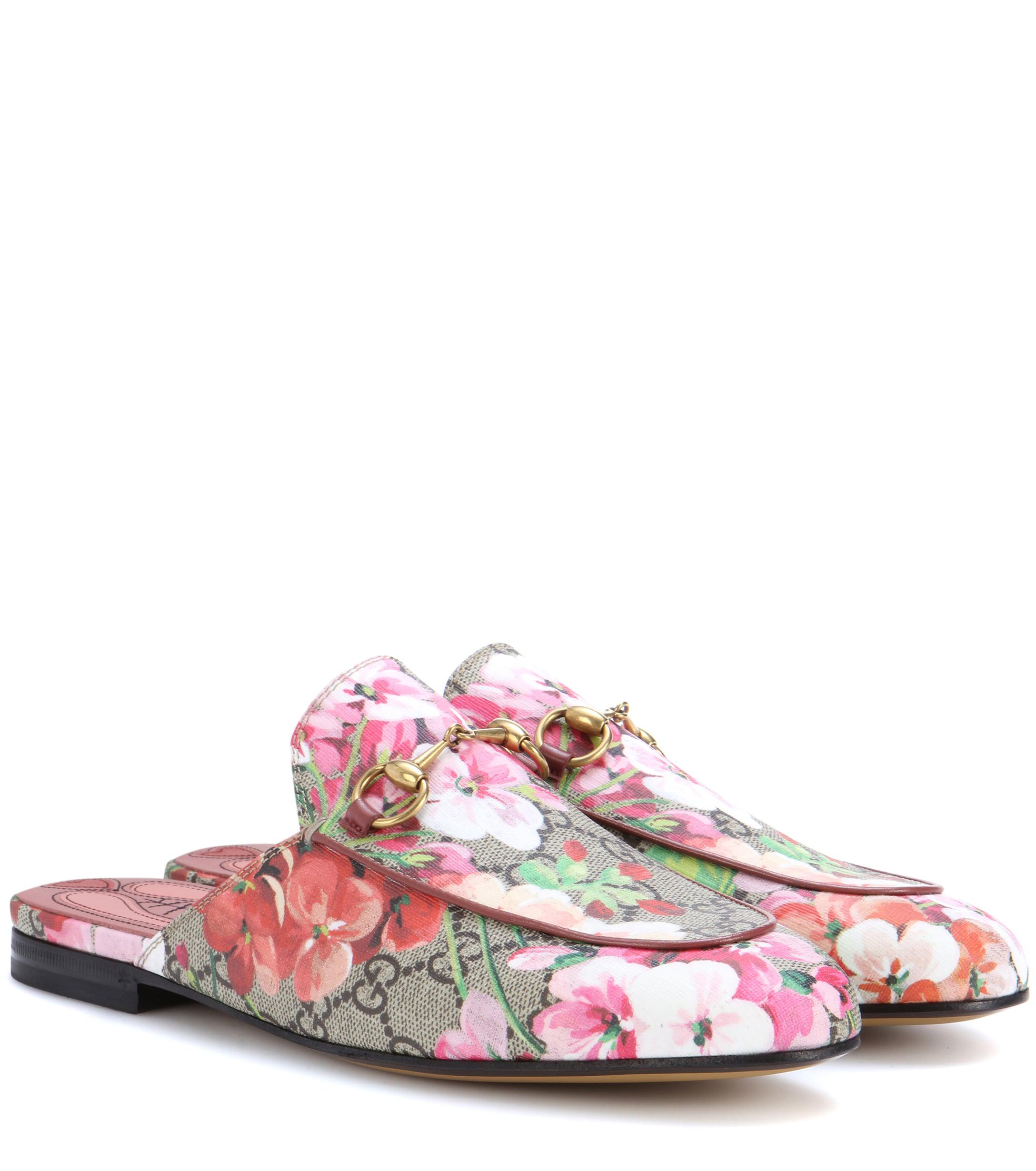 gucci pink slippers