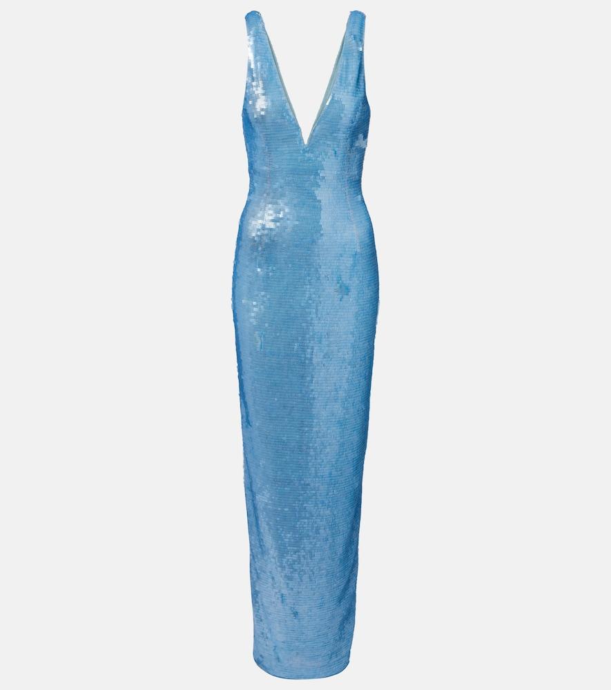 rachel gilbert aries curved eco-satin maxi dress Rachel Gilbert aries maxi dress by Rachel Gilbert