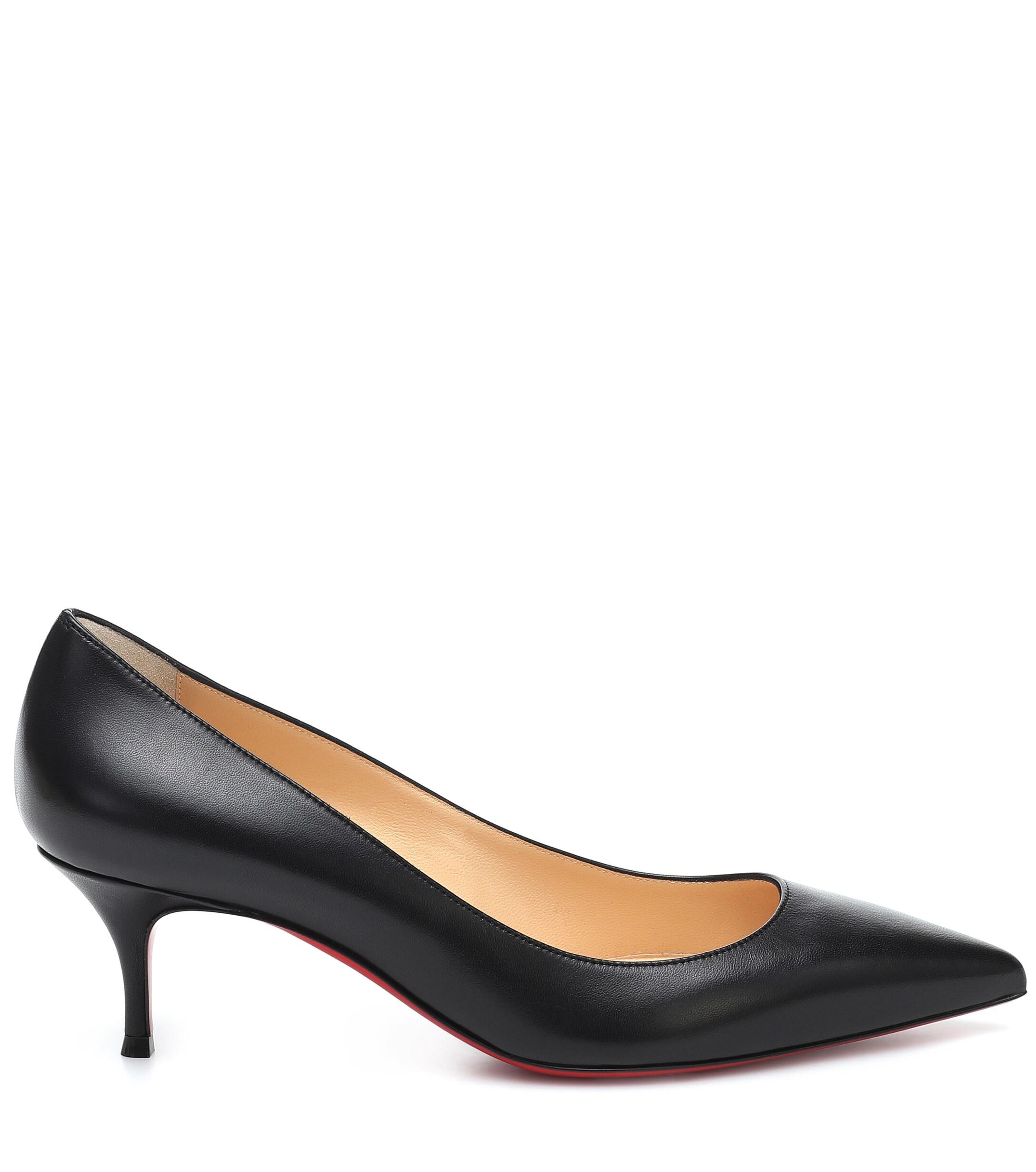 Sporty Kate - 85 mm Pumps - Patent calf - Black - Christian Louboutin  United States