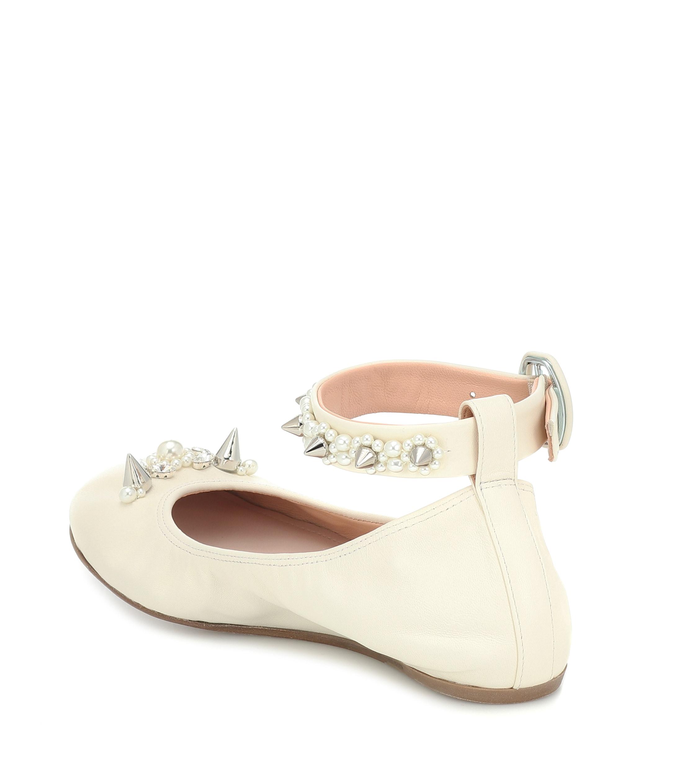 rochas ballet flats