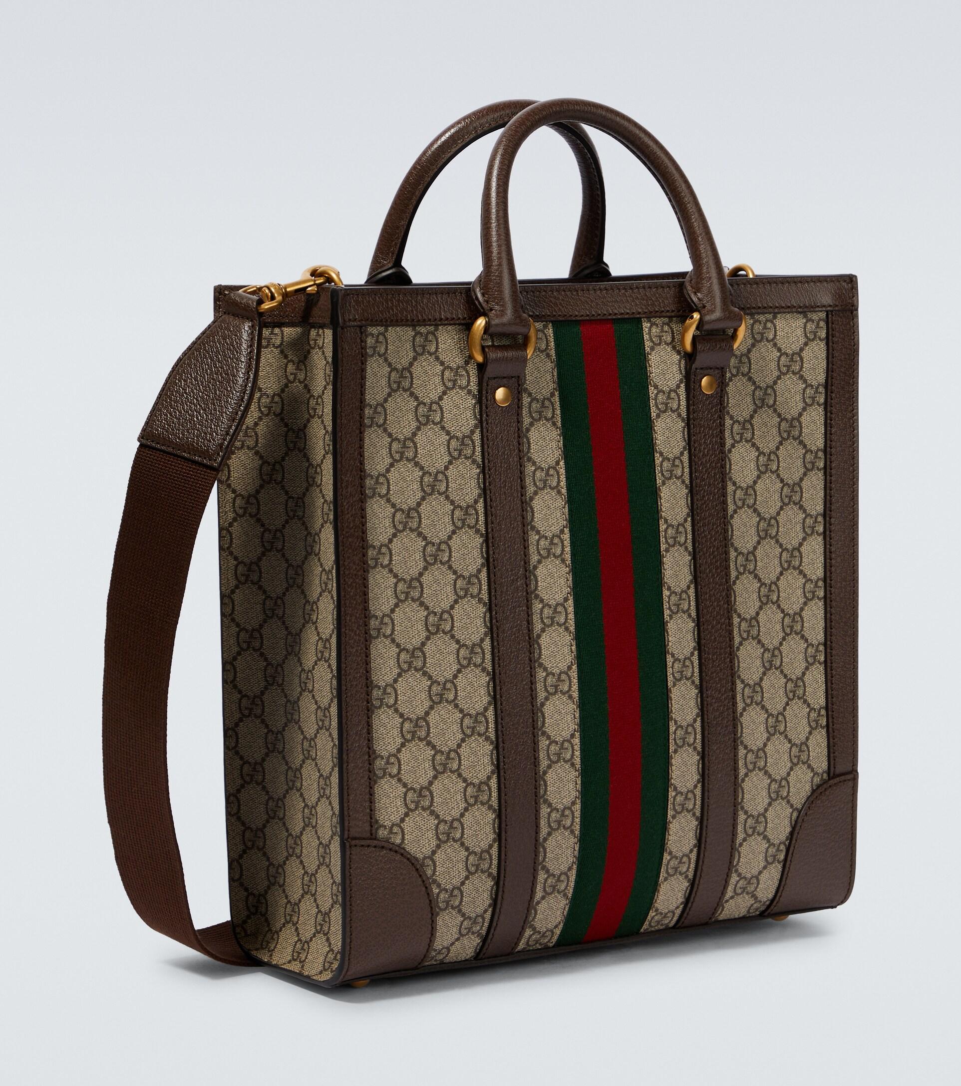 Gucci Ophidia Medium Tote Bag in Green for Men Lyst