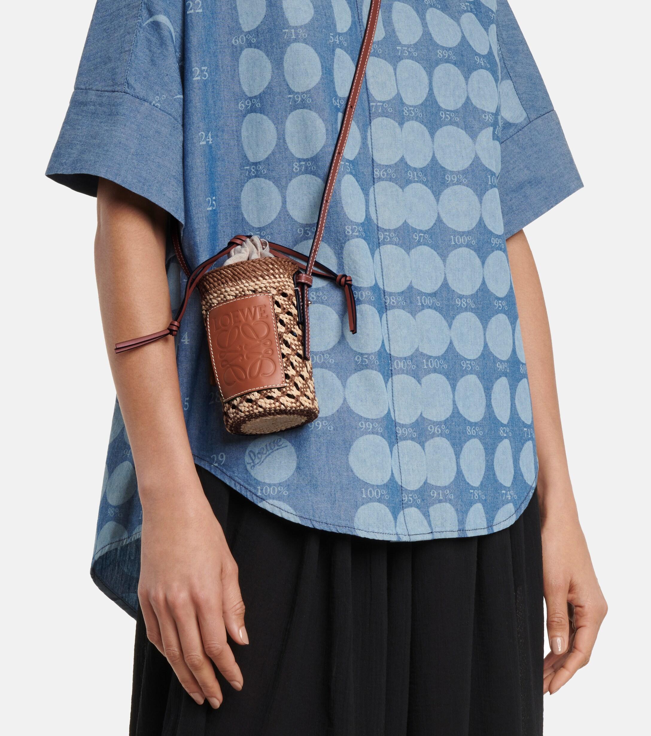 loewe raffia crossbody