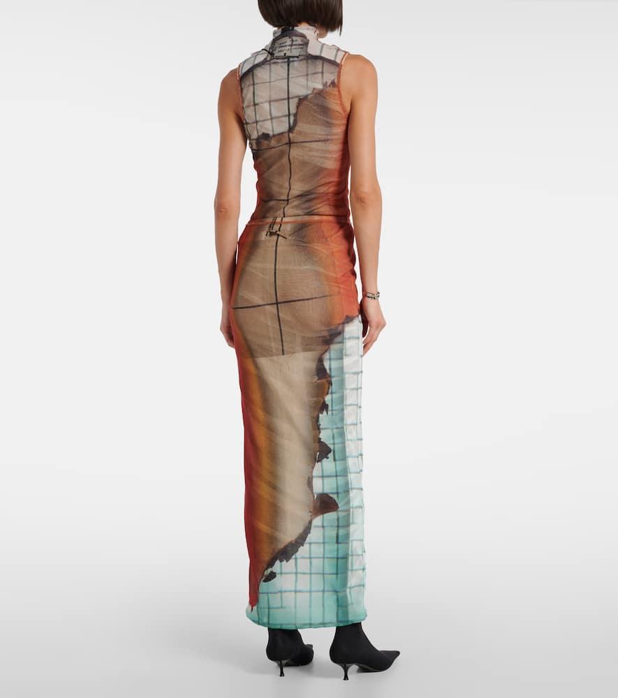 スカート JeanPaul GAULTIER Printed tulle The Fire skirt Jean Paul Gaultier Skirts for Women | Online Sale up to 36