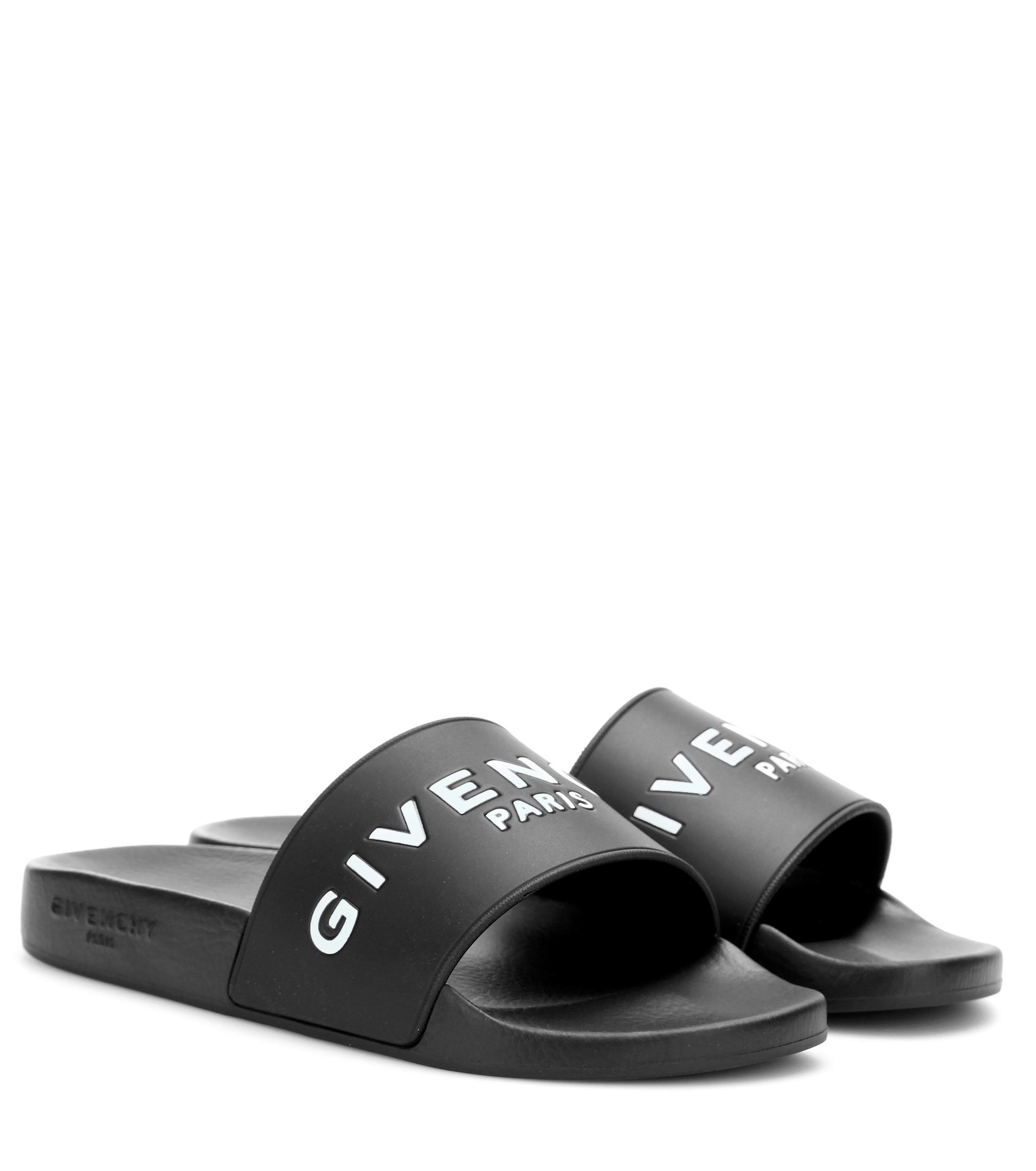 givenchy logo slides