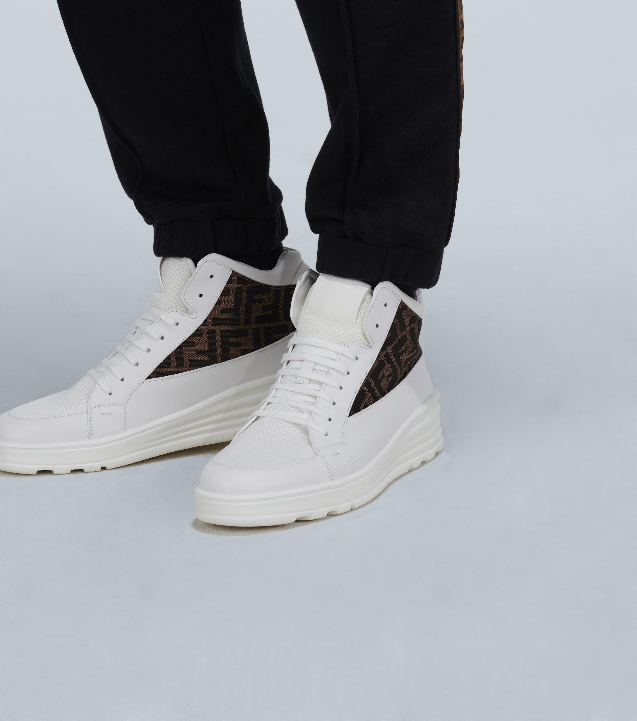 fendi white trainers