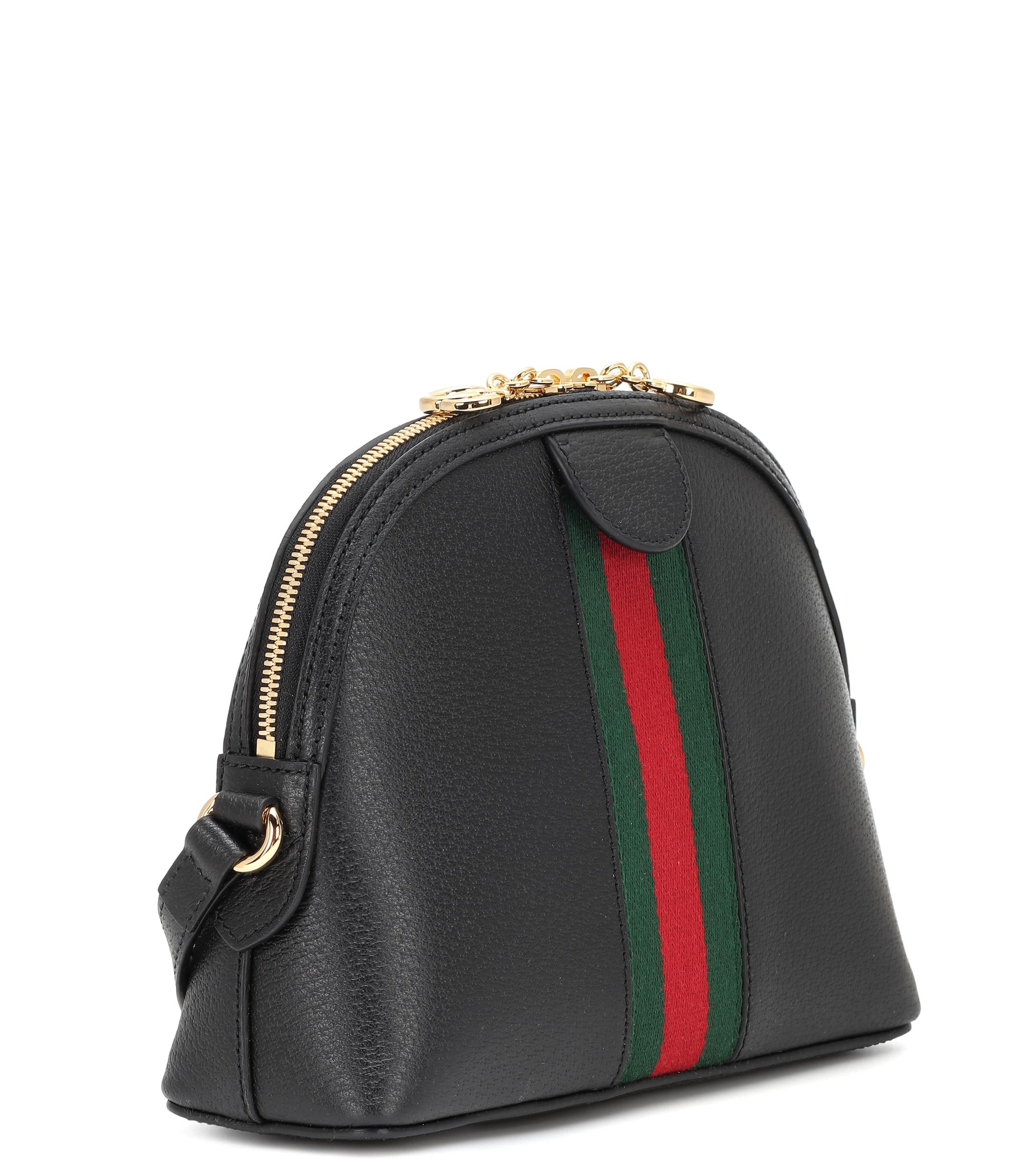 ophidia small shoulder bag black