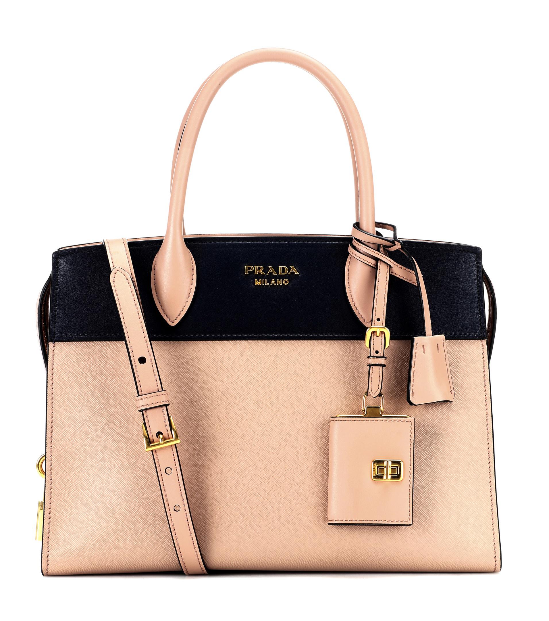 prada paradigme saffiano leather bag