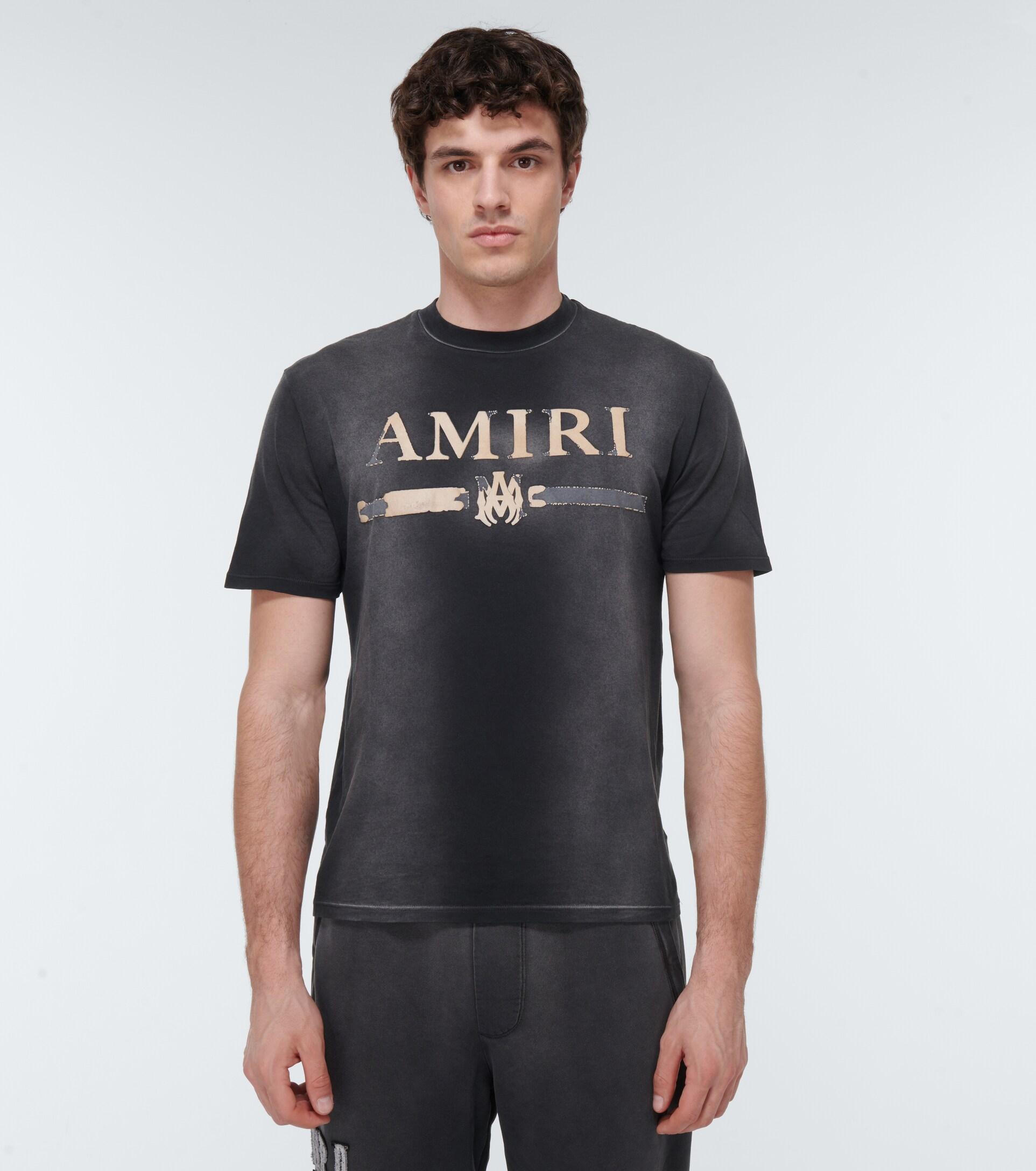 Amiri 'MA Bar Logo' Black Tee – Showroom LA