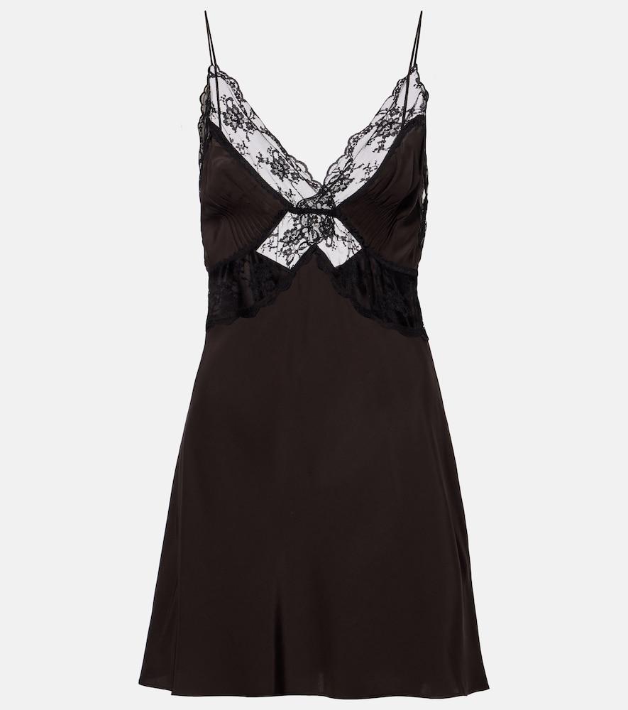 chinese dress ladies Marlene Black Flared Lace Maxi Dress