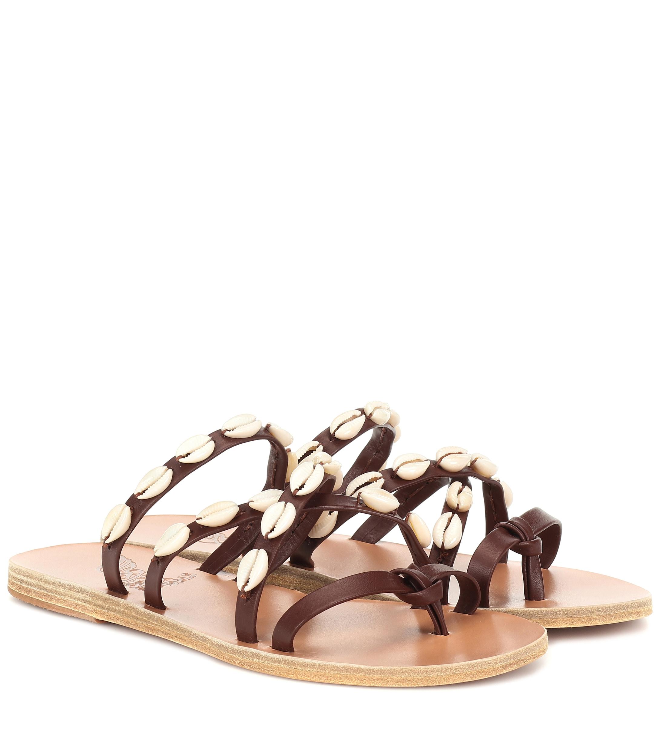 Ancient Greek Sandals Exclusive To Mytheresa – Hydra Leather Sandals in ...