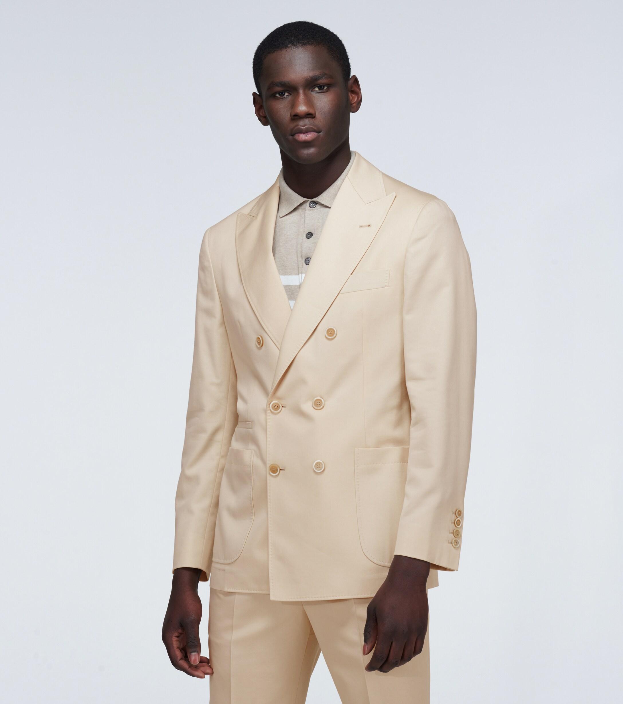 Brunello Cucinelli Leisure Wool-blend Suit in Beige (Natural) for Men ...