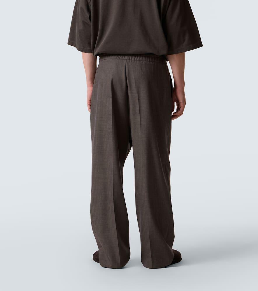 パンツ FEAR OF GOD Women Straight Pants 130SP255443FW STEAD GRE Fear of God ESSENTIALS Women's Heather Stone Relaxed