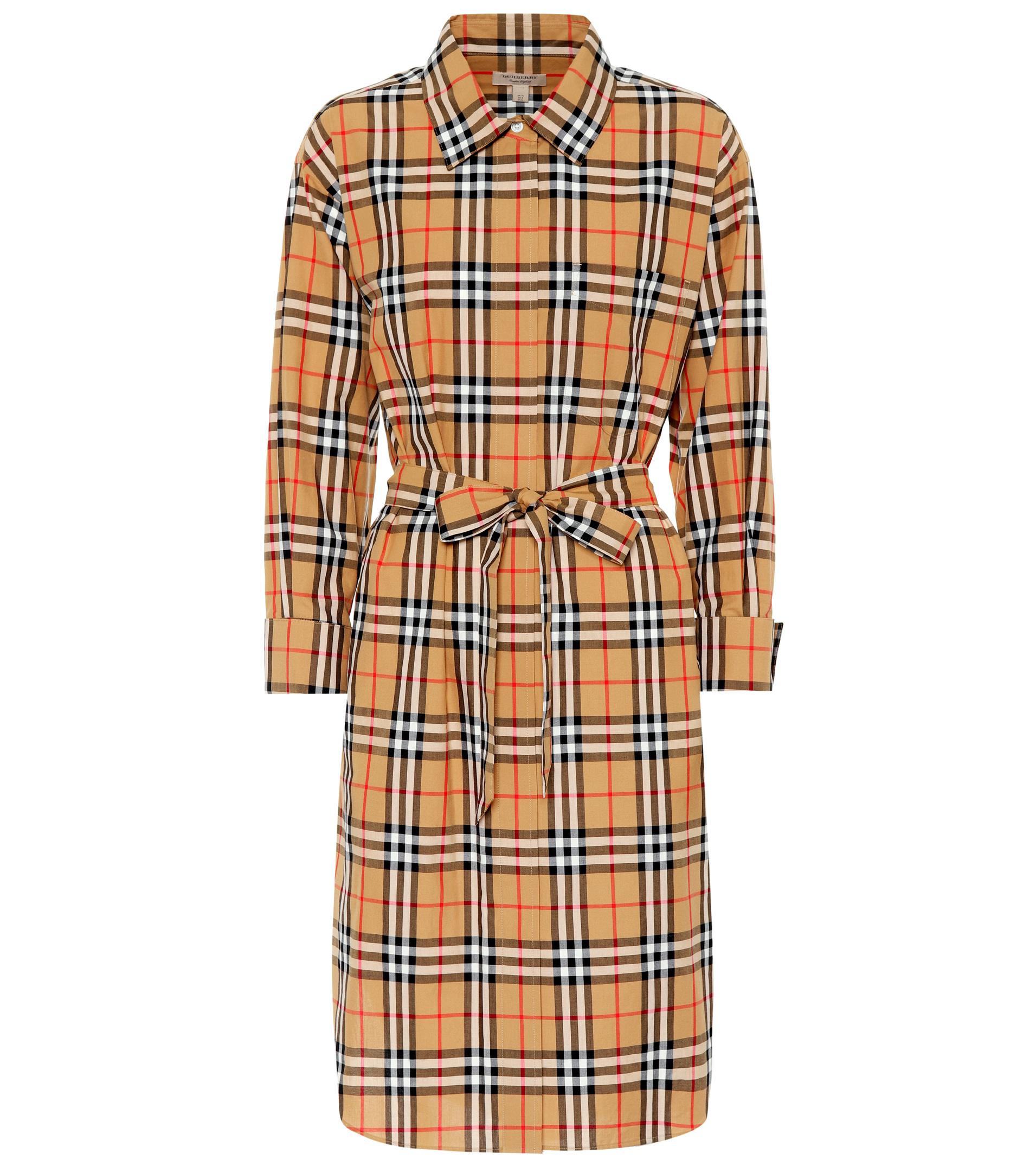 robe chemise burberry