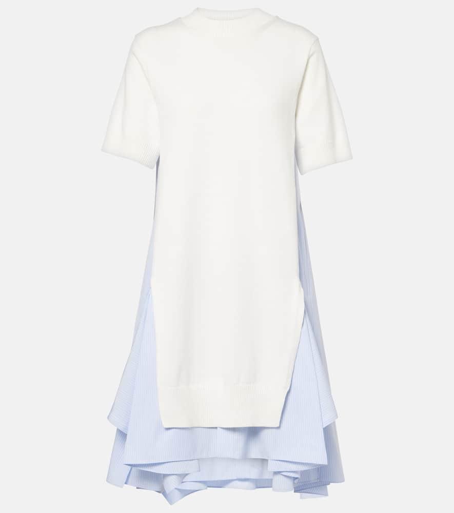 sequin mini birthday dress City Poplin Shirtdress
