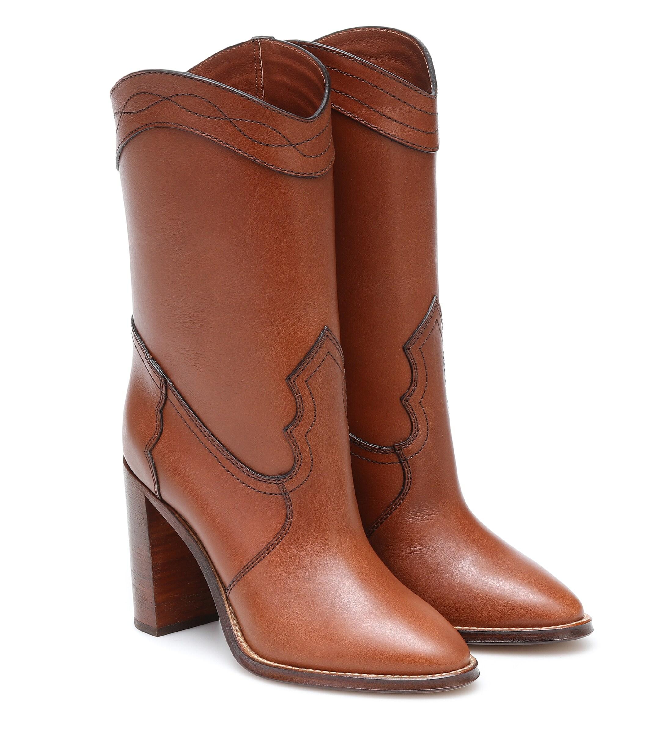 saint laurent kate western boot