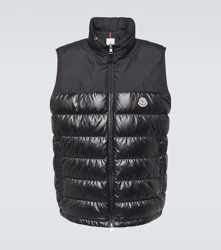 Piumino senza maniche Cerces da Uomo di Moncler in Nero Lyst