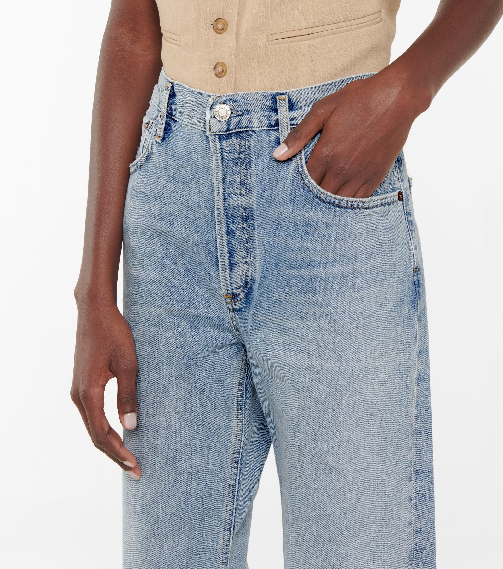 Agolde Denim Ripley Mid-rise Straight 