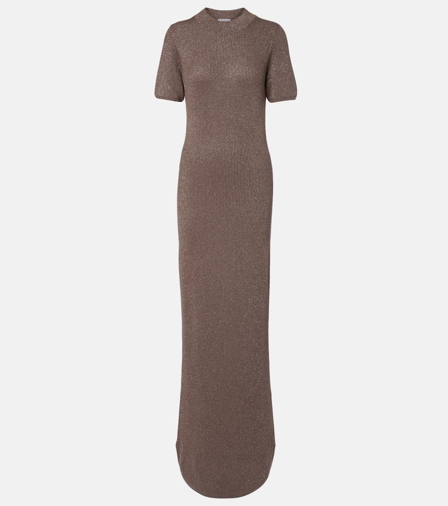 ブルネロクチネリ Brunello Cucinelli Knit Long Dress Brunello Cucinelli Women's Knit Long Dress In Neutral | ModeSens