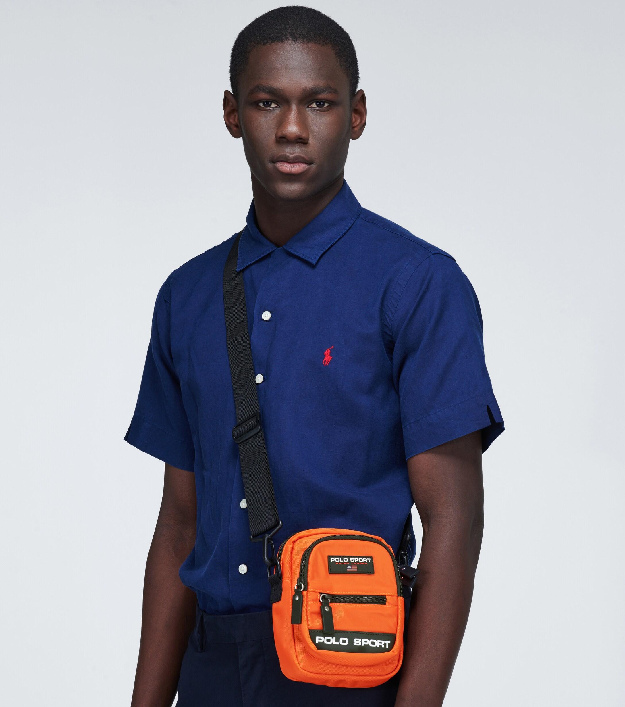Polo Ralph Lauren Polo Ralph Lauren Cross Body Bag in Orange for Men | Lyst