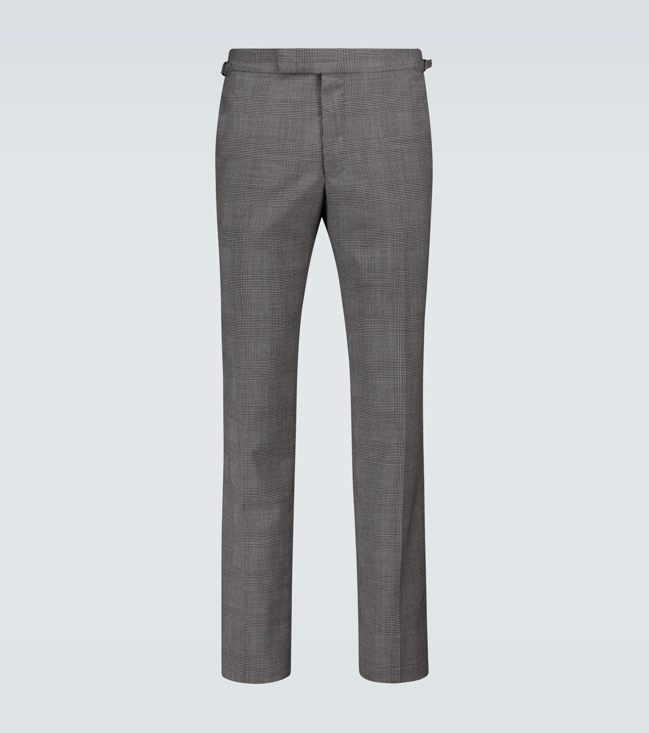 Tom Ford Exclusive To Mytheresa - Atticus Wool Pants in Black for Men ...