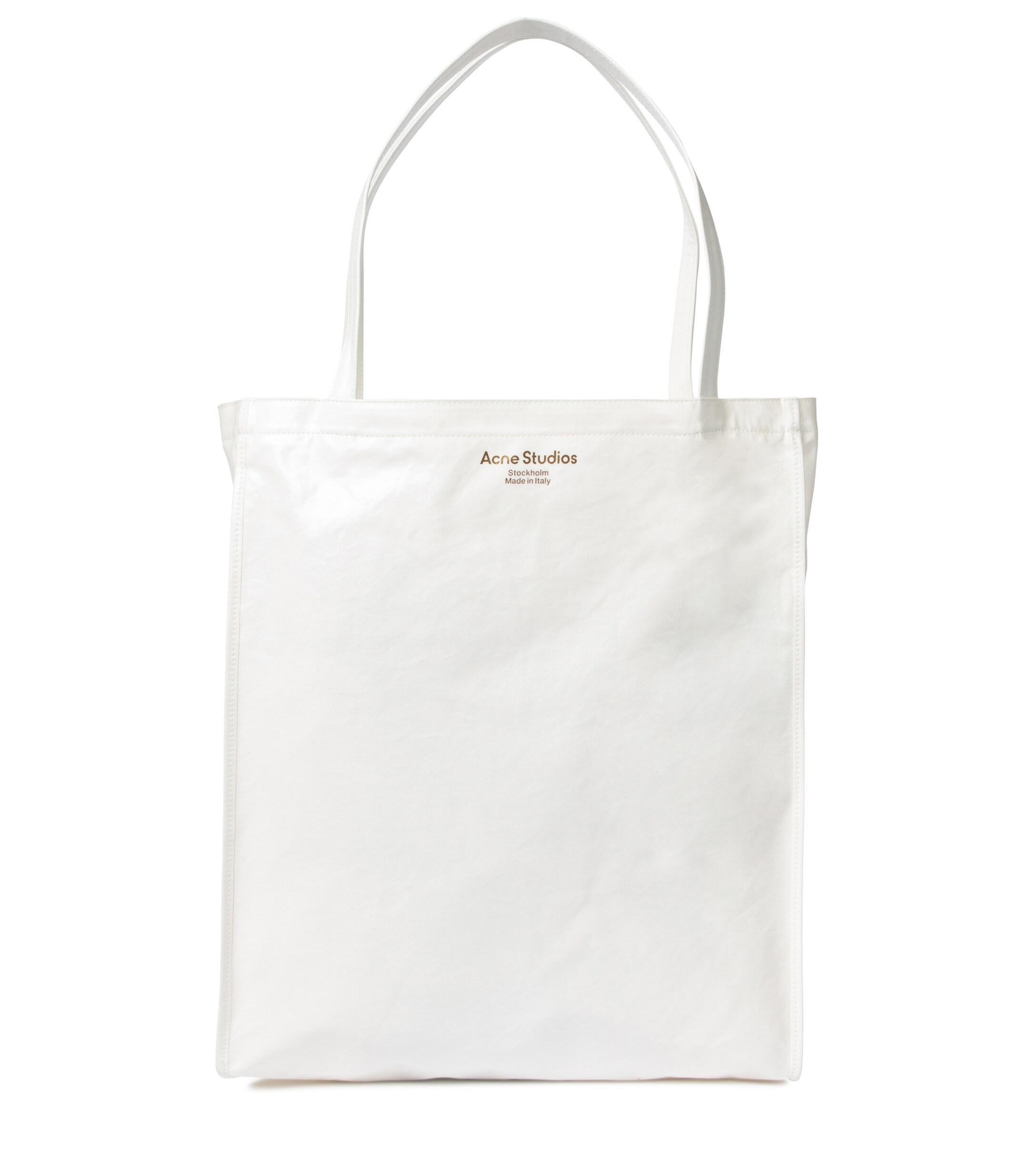 acne oilcloth tote