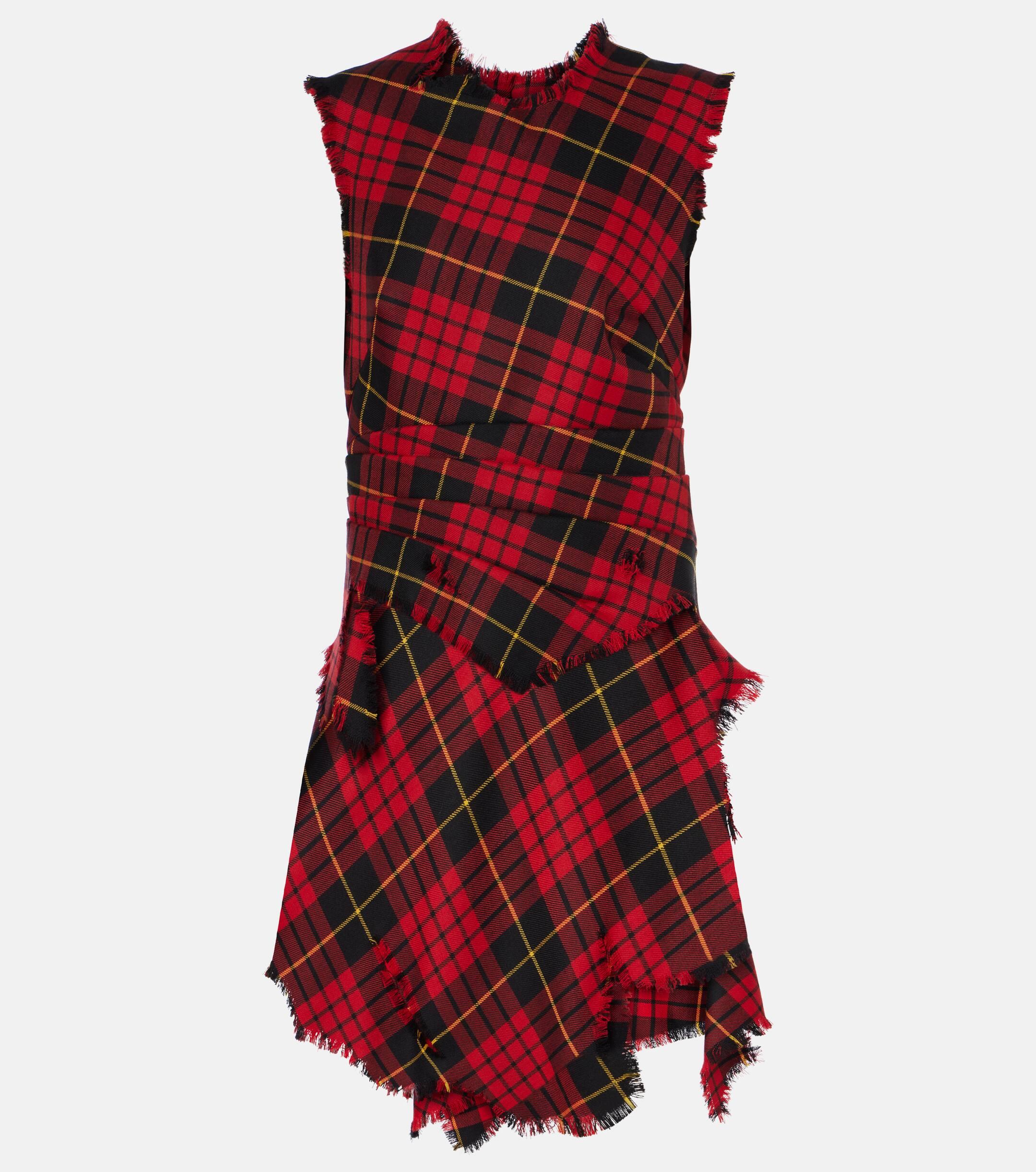 【Alexander McQueen】★wool mini dress 27563007_57392526_600.jpg