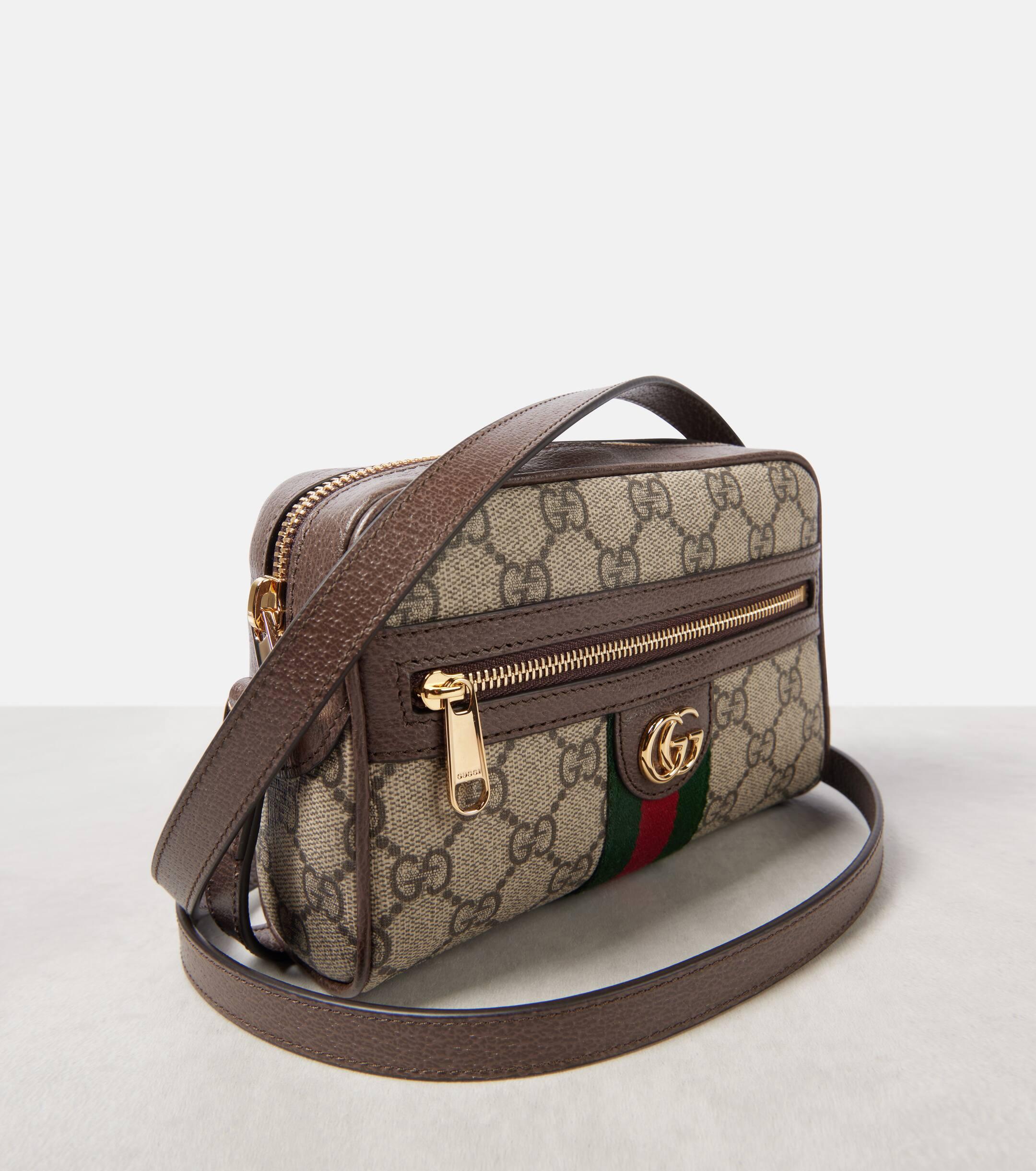 Ophidia gg supreme canvas crossbody bag outlet