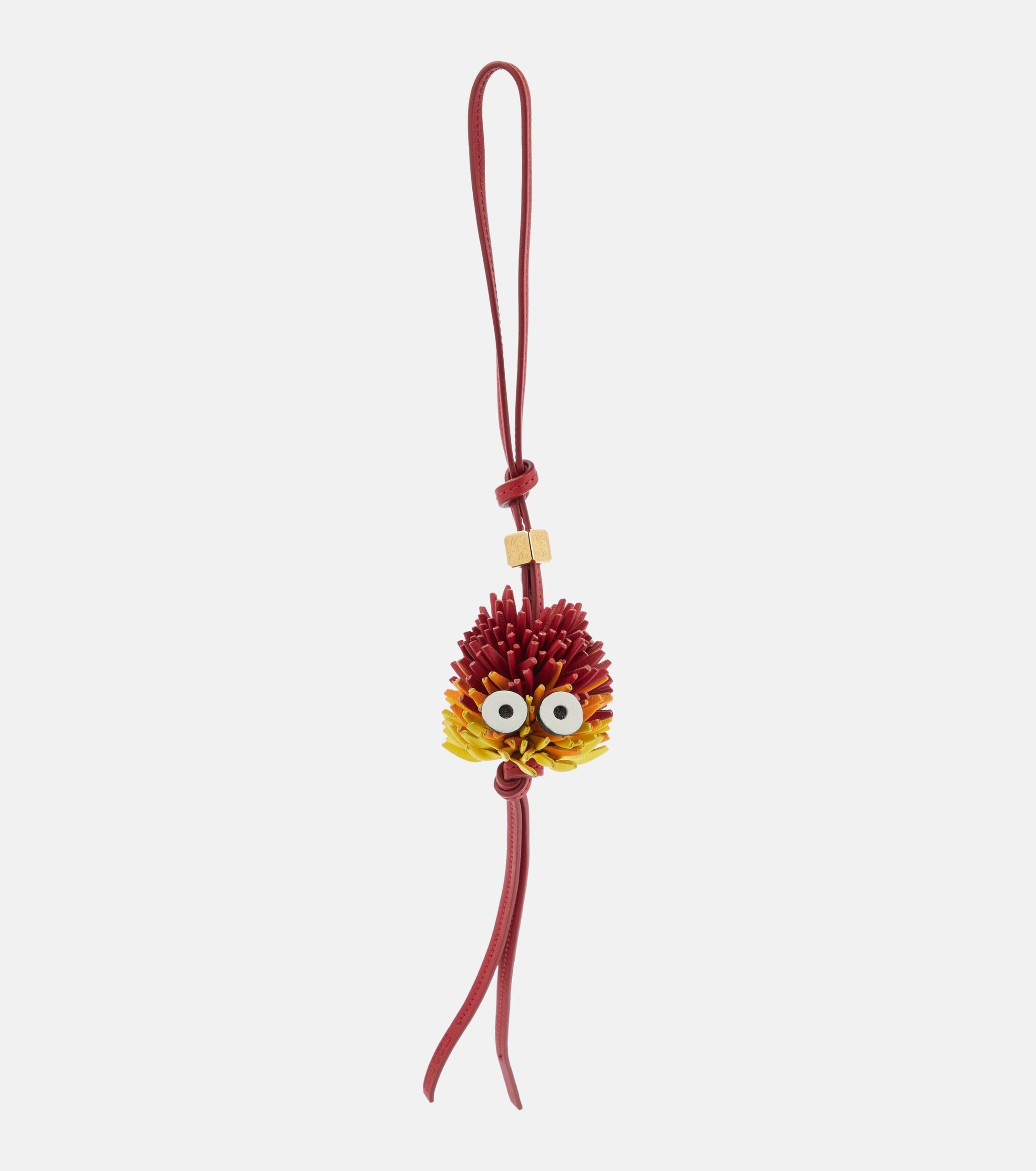 Loewe X Howl's Moving Castle Calcifer Leather Bag Charm in White Lyst