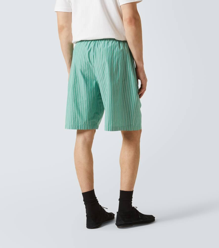 The Row Zindel Shorts ショーツ THE ROW Zindel Straight-Leg Striped Cotton Shorts for Men